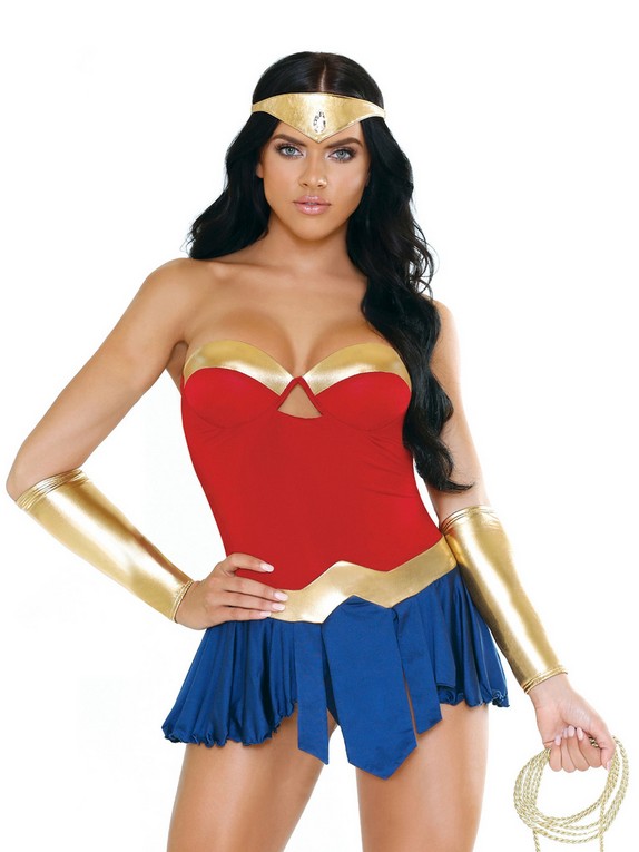 Fantasy Play Warrior Goddess Superhero Costume