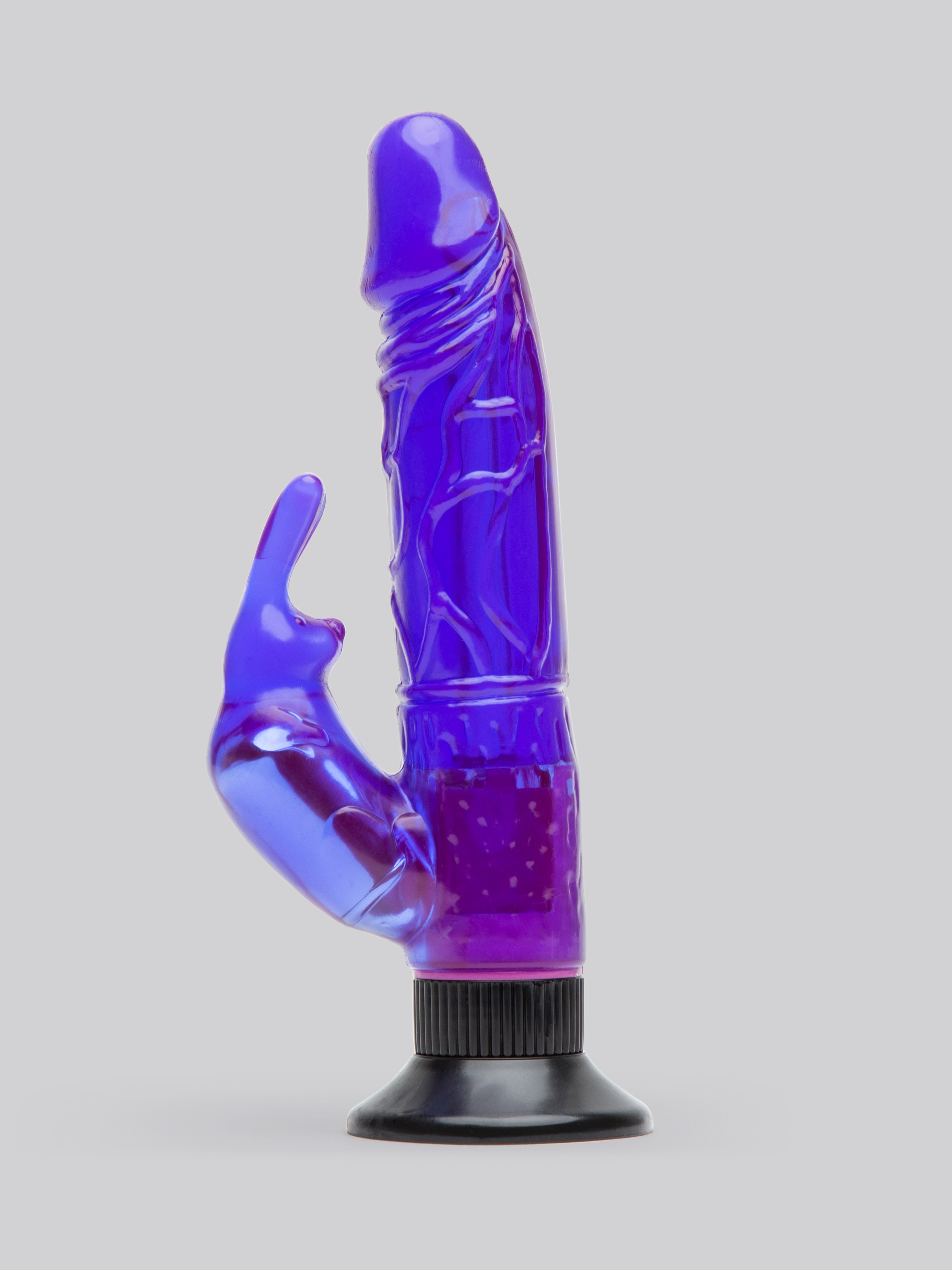 Wall Banger Suction Cup Rabbit Vibrator, Purple, hi-res