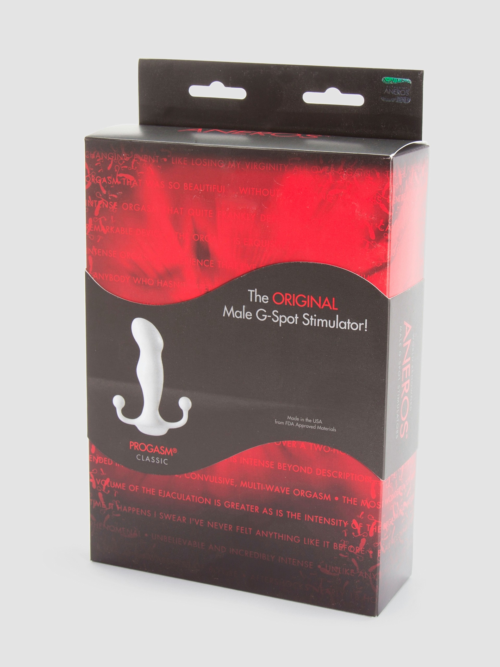 Aneros Progasm Prostate Massager, White, hi-res