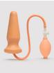 Grand plug anal gonflable, Couleur rose chair, hi-res
