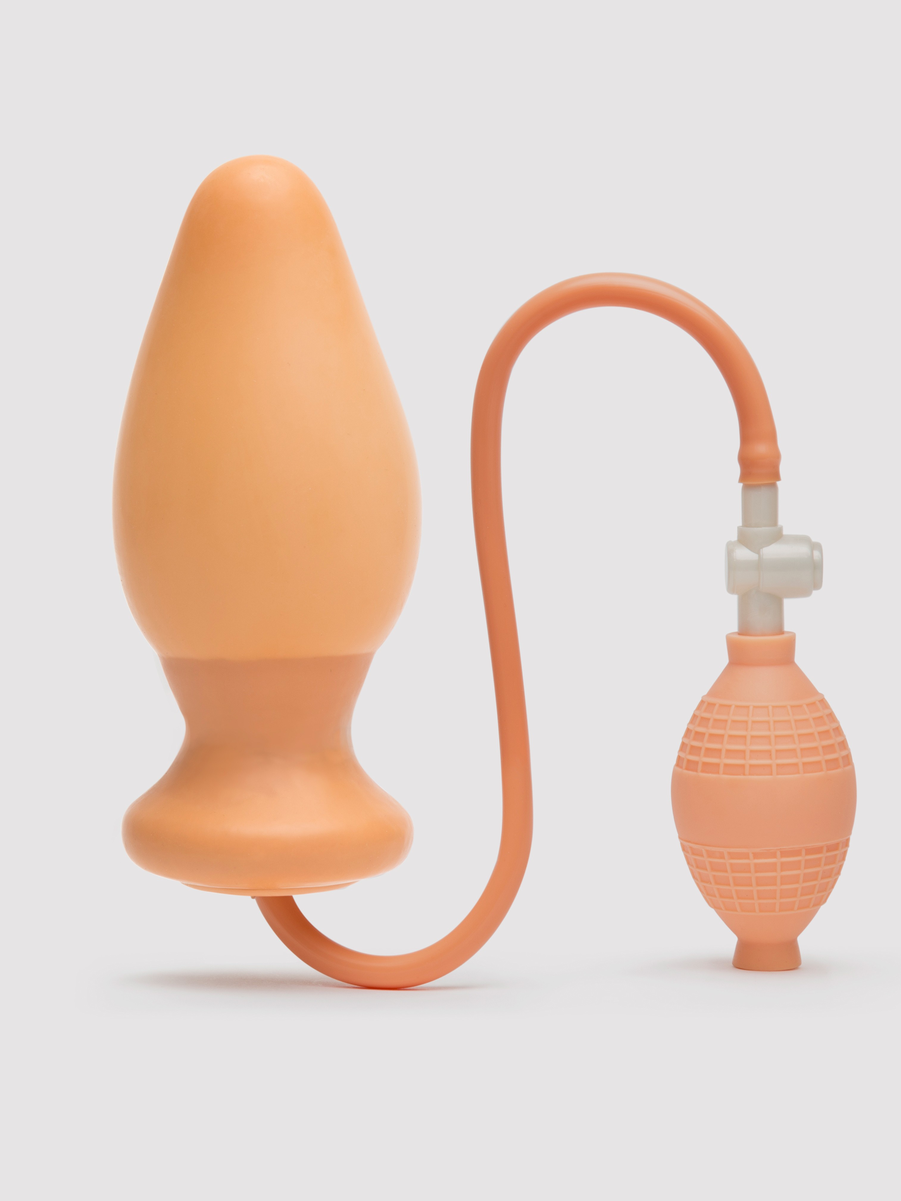 Large Inflatable Butt Plug 5.5 Inch, Flesh Pink, hi-res