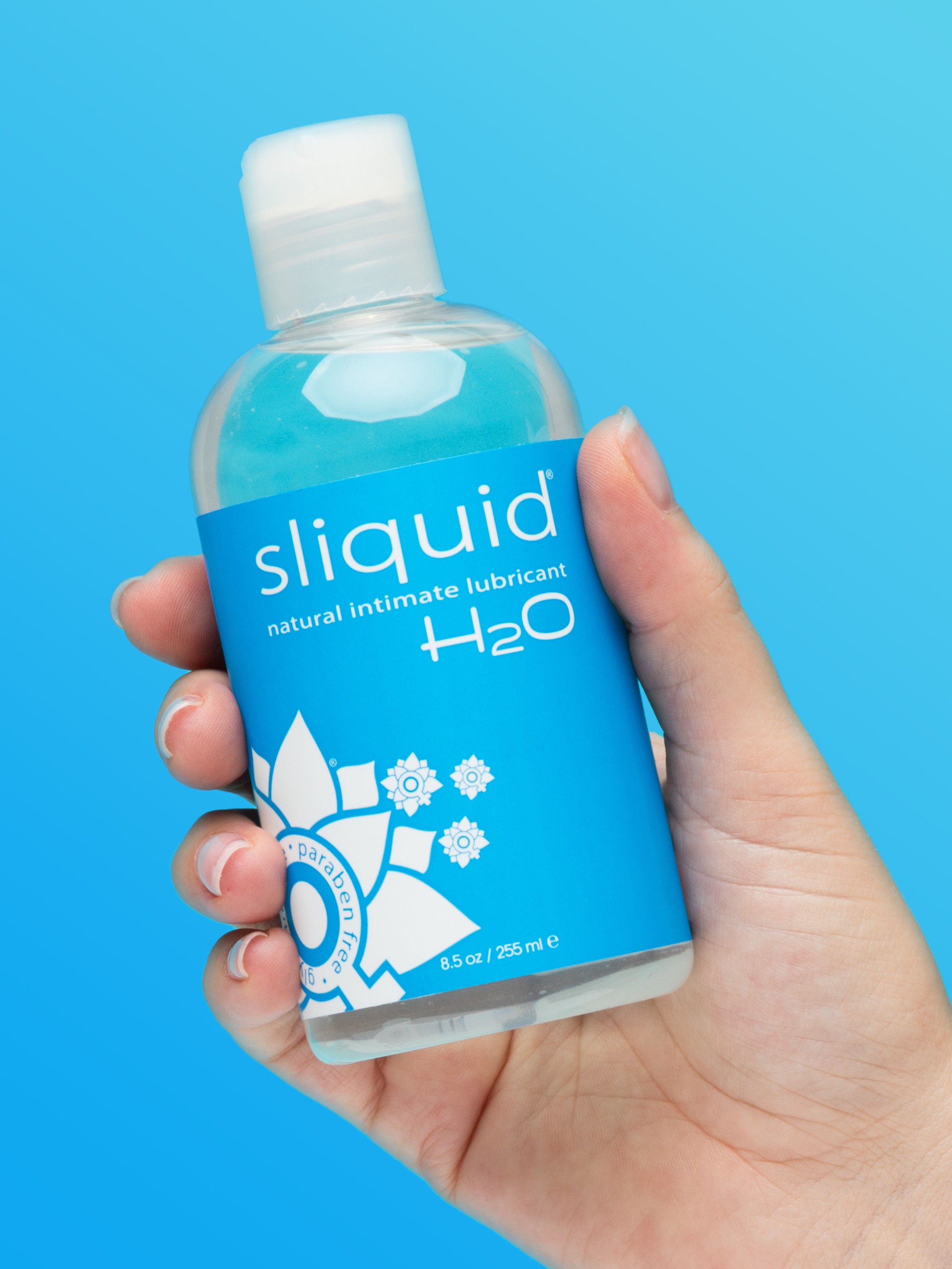 Sliquid H2O Original Water-Based Lubricant 8.5 fl oz, , hi-res