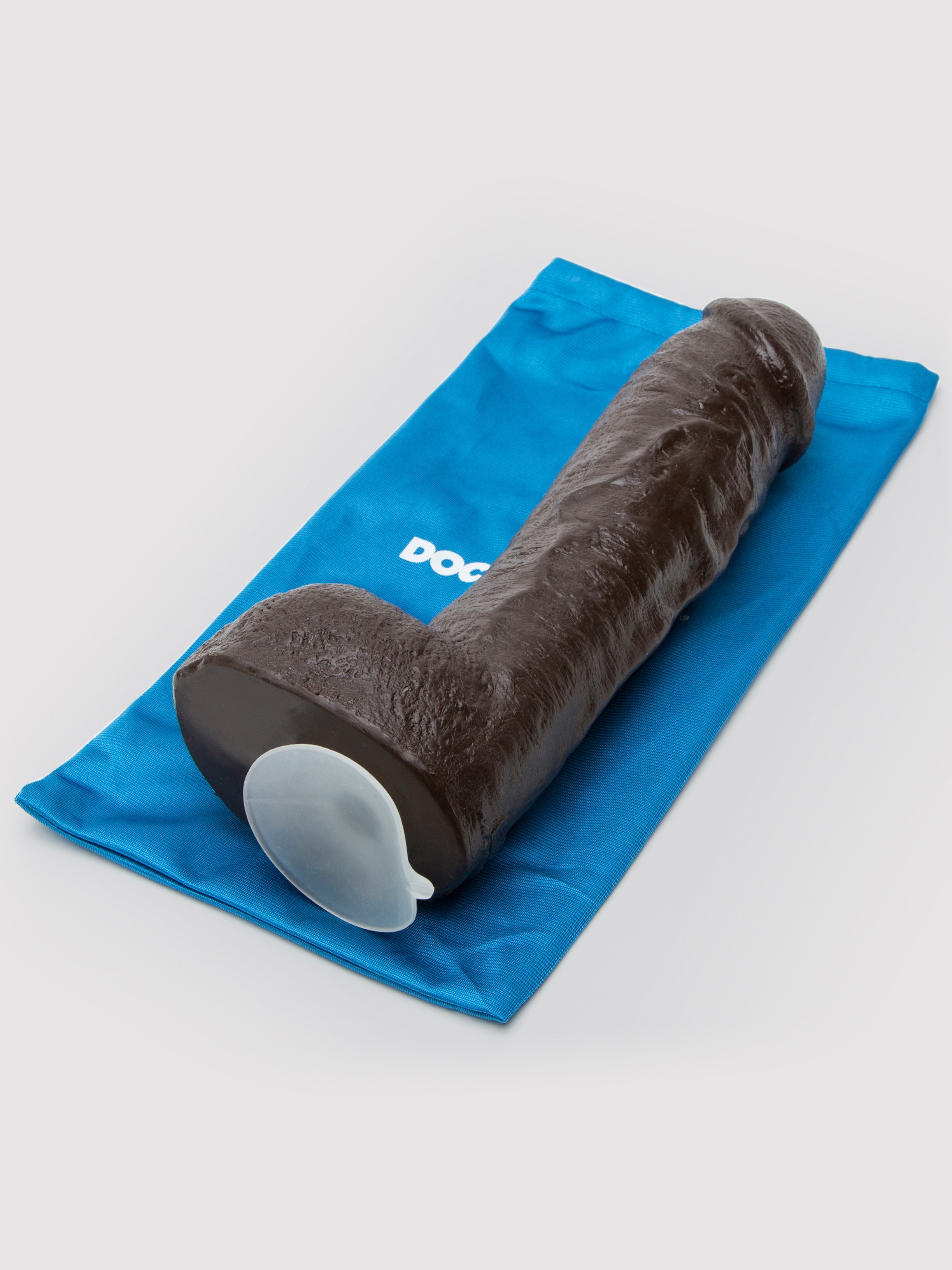 Doc Johnson Bam Black Realistic Vac-U-Lock Large Cock 10.5 Inch, Flesh Brown, hi-res