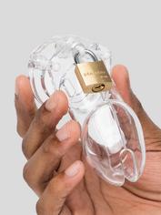 CB-6000 Male Chastity Cage Kit, Clear, hi-res