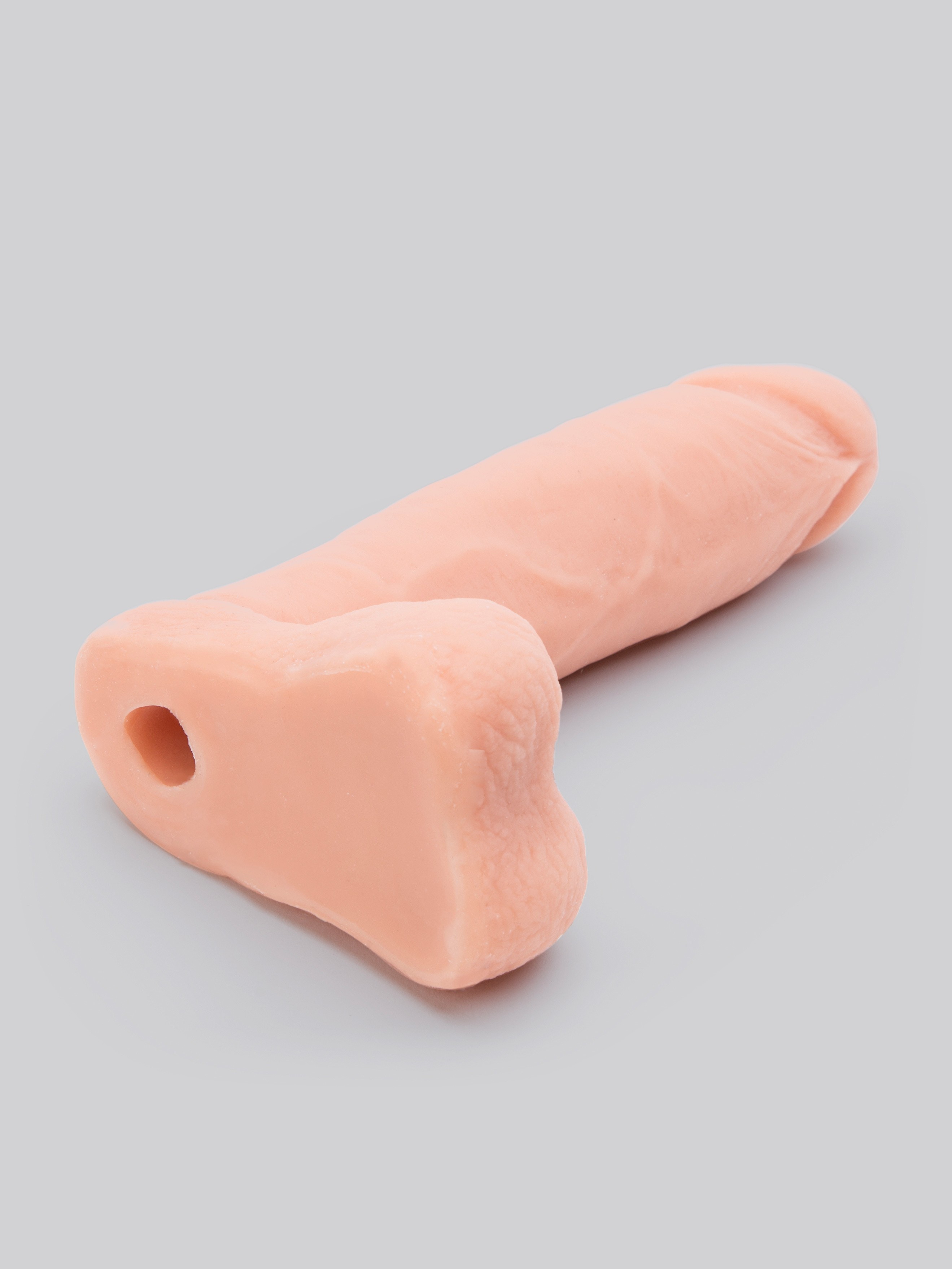 Doc Johnson Vac-U-Lock Ultra Harness Kit with Dual Density 8 Inch Dildo, Flesh Pink, hi-res