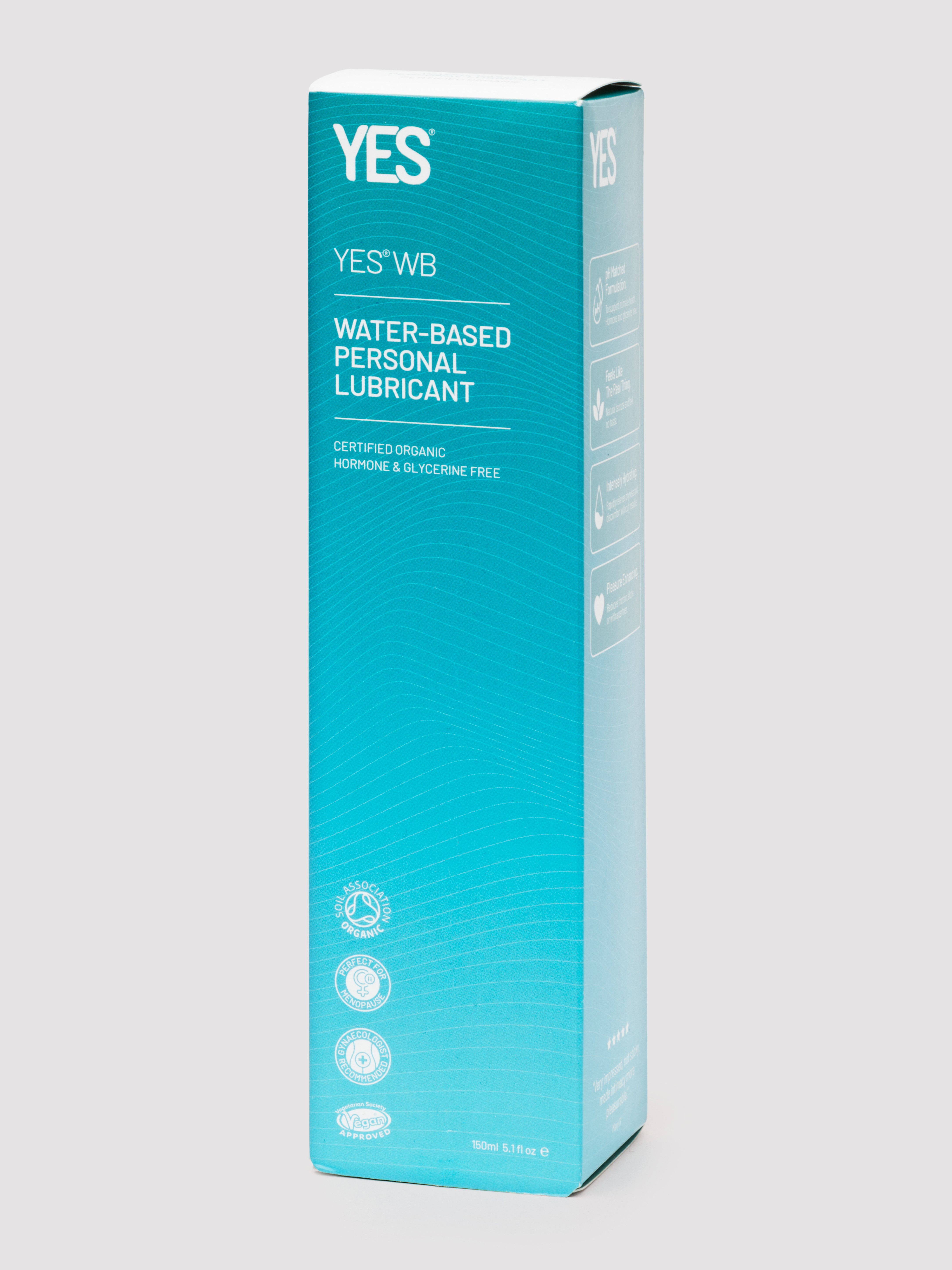 YES Organic Water-Based Lube 150ml, , hi-res