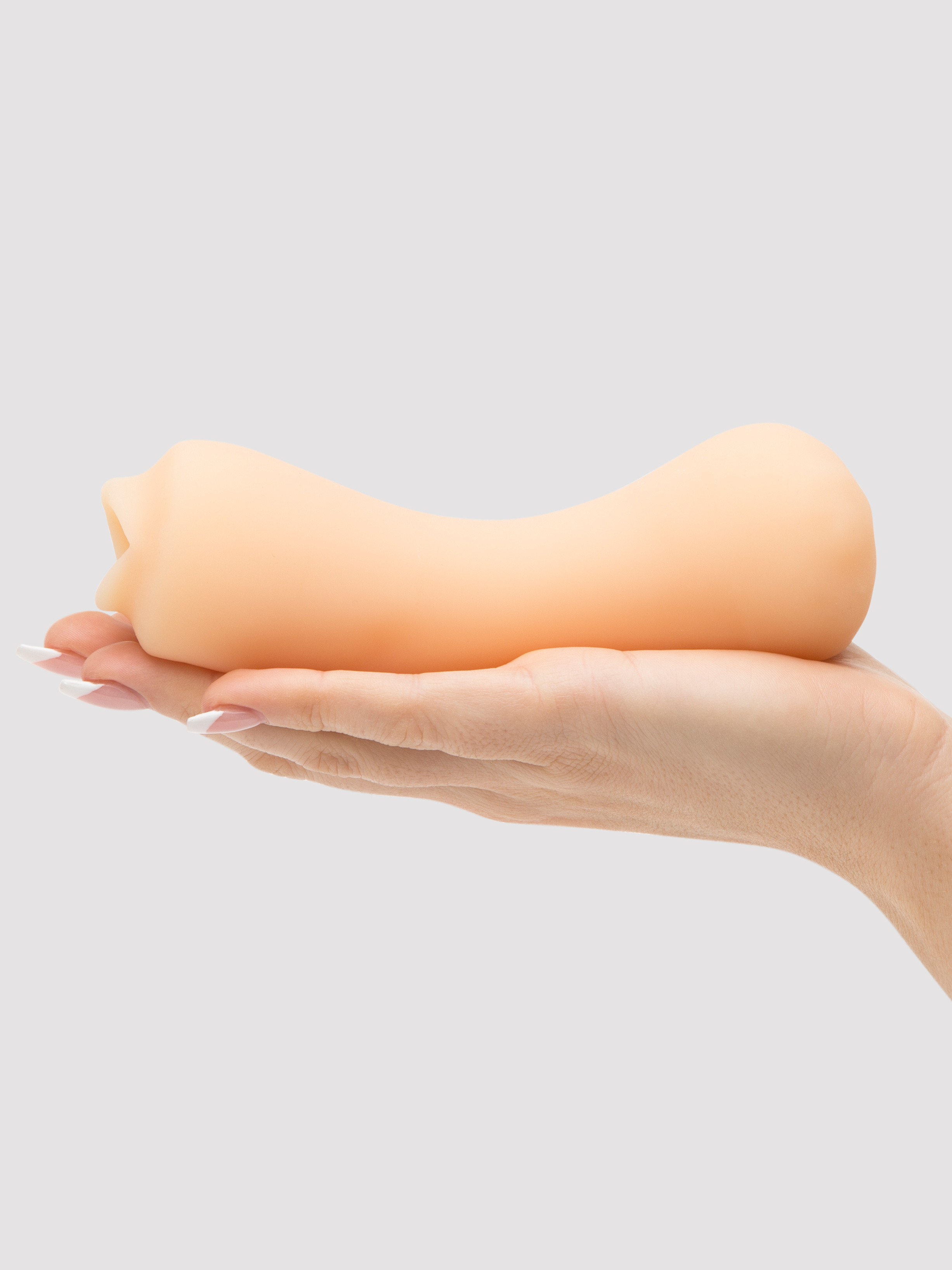 Double Play Mouth and Vagina Masturbator, Flesh Pink, hi-res