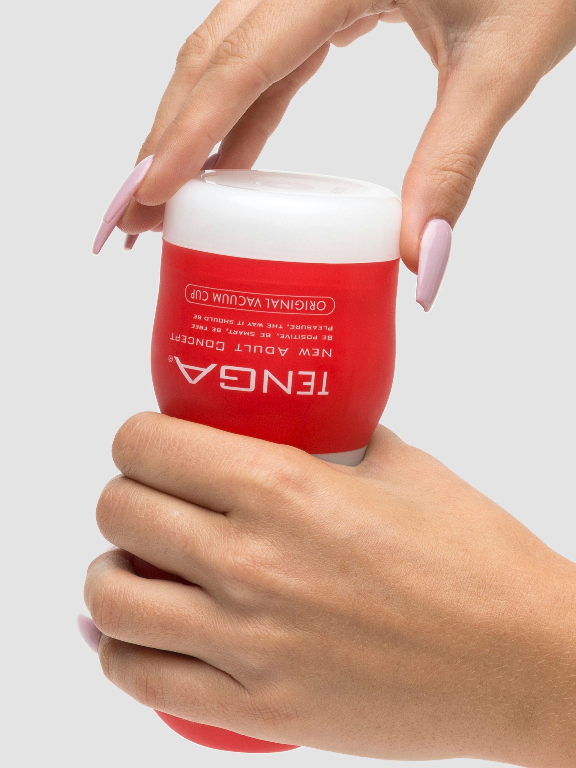 TENGA Original Vacuum Deep Throat Onacup, White, hi-res