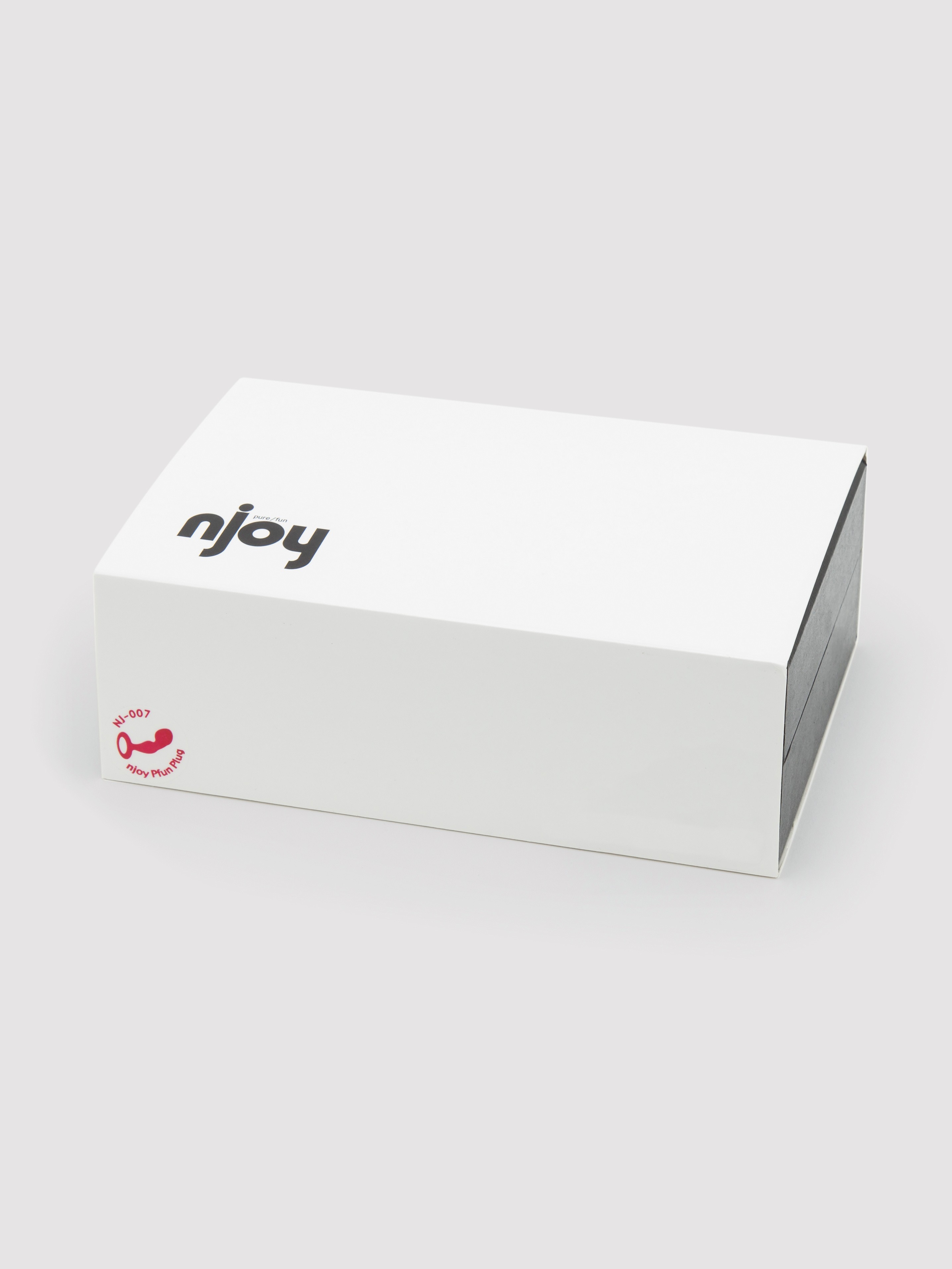 njoy Pure Fun Stainless Steel P-Spot Butt Plug, Silver, hi-res