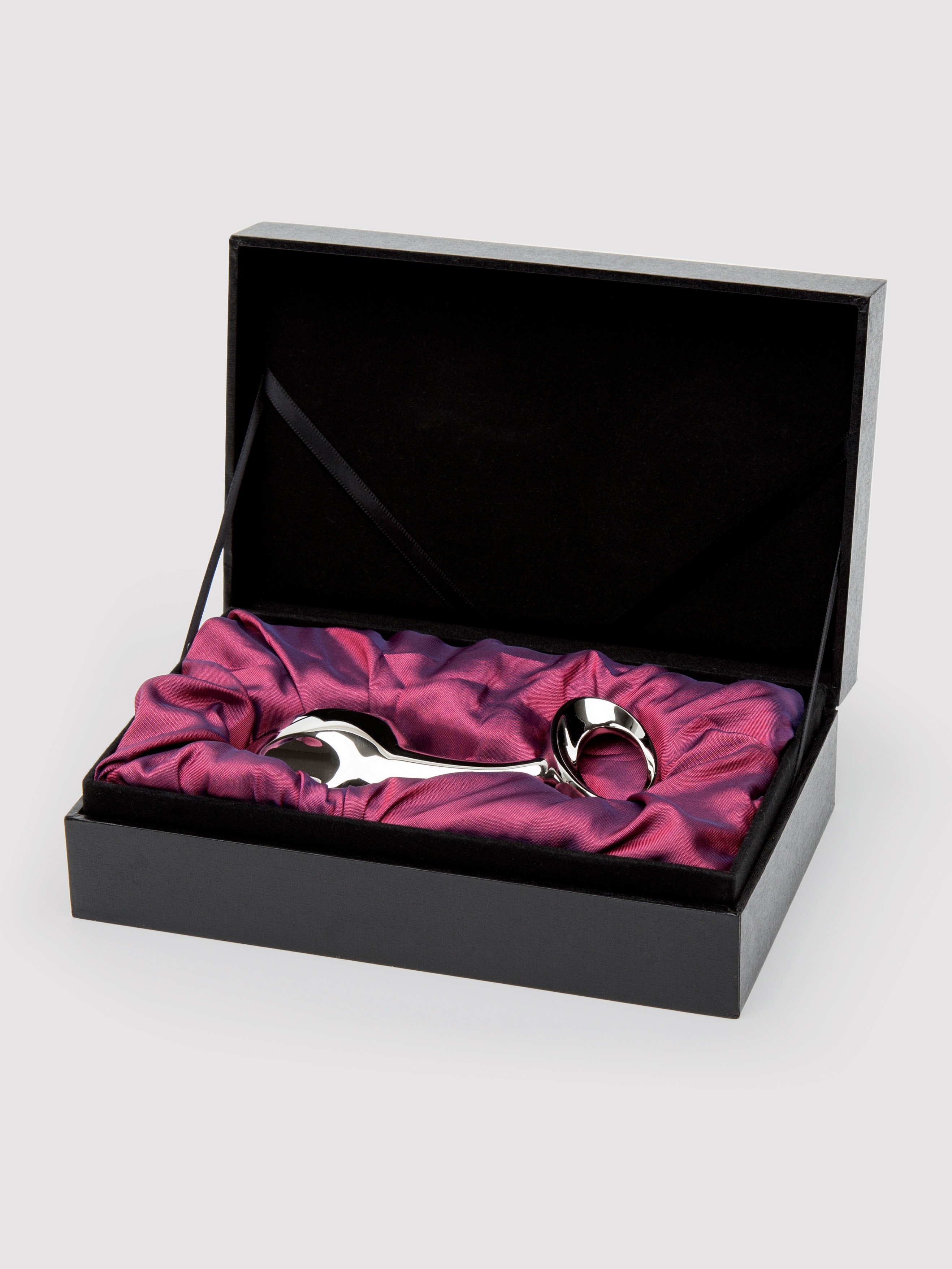 njoy Pure Plug 2.0 Extra Large Stainless Steel Butt Plug 3.5 Inch, Silver, hi-res