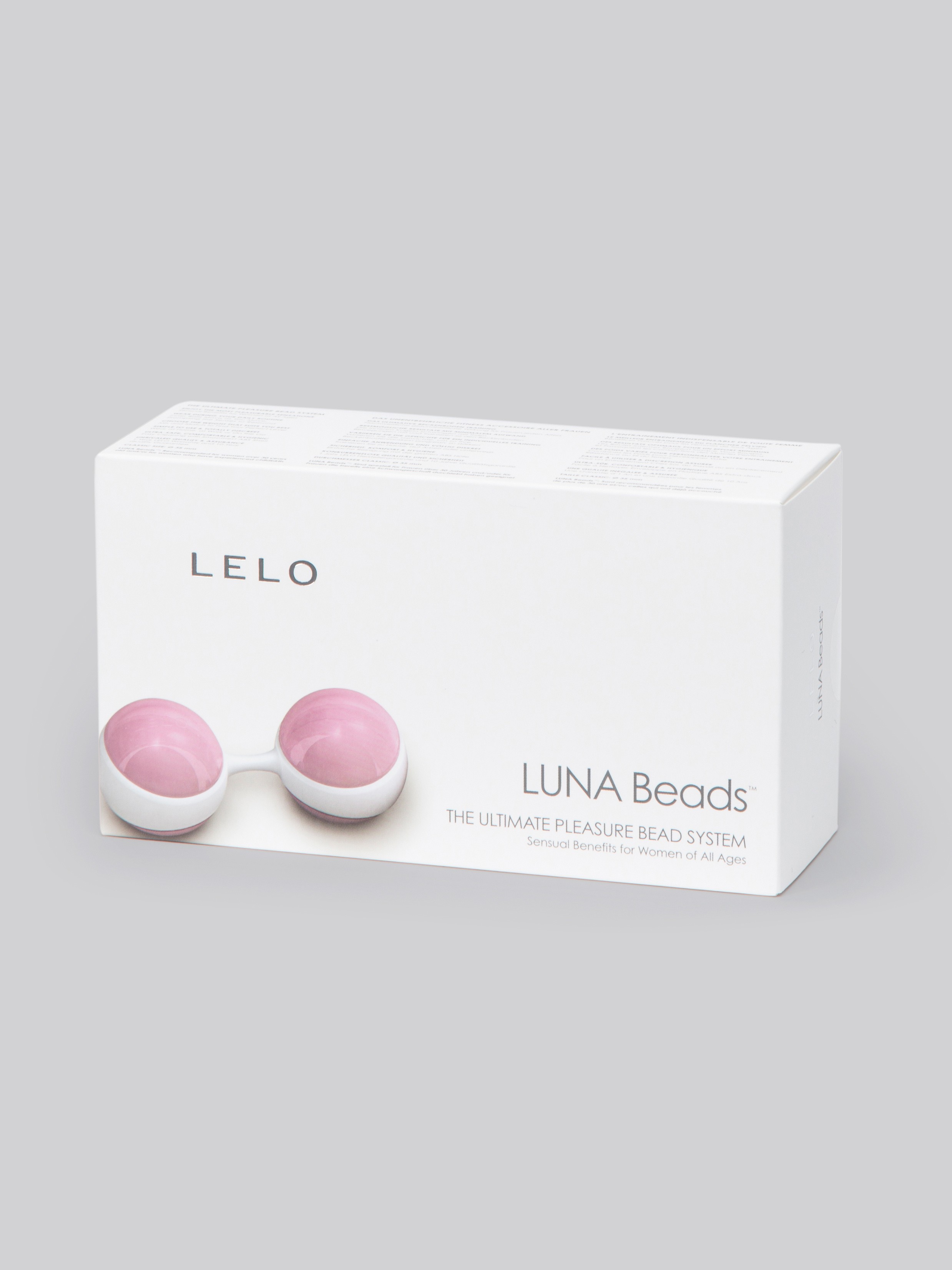 Lelo Luna Pleasure Bead System, White, hi-res