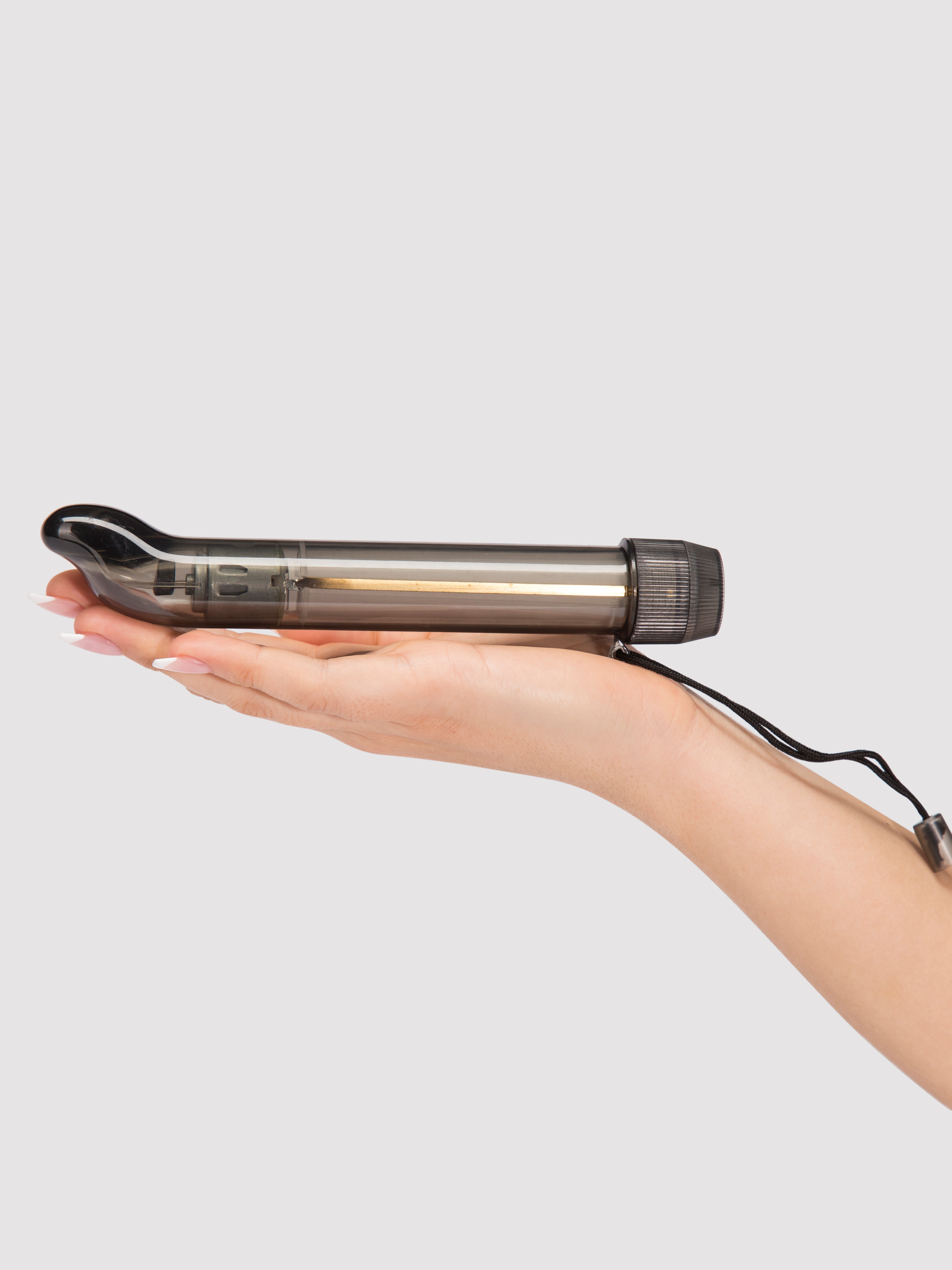 Dr Joel Kaplan 6.5 Inch Vibrating Prostate Massager, Black, hi-res