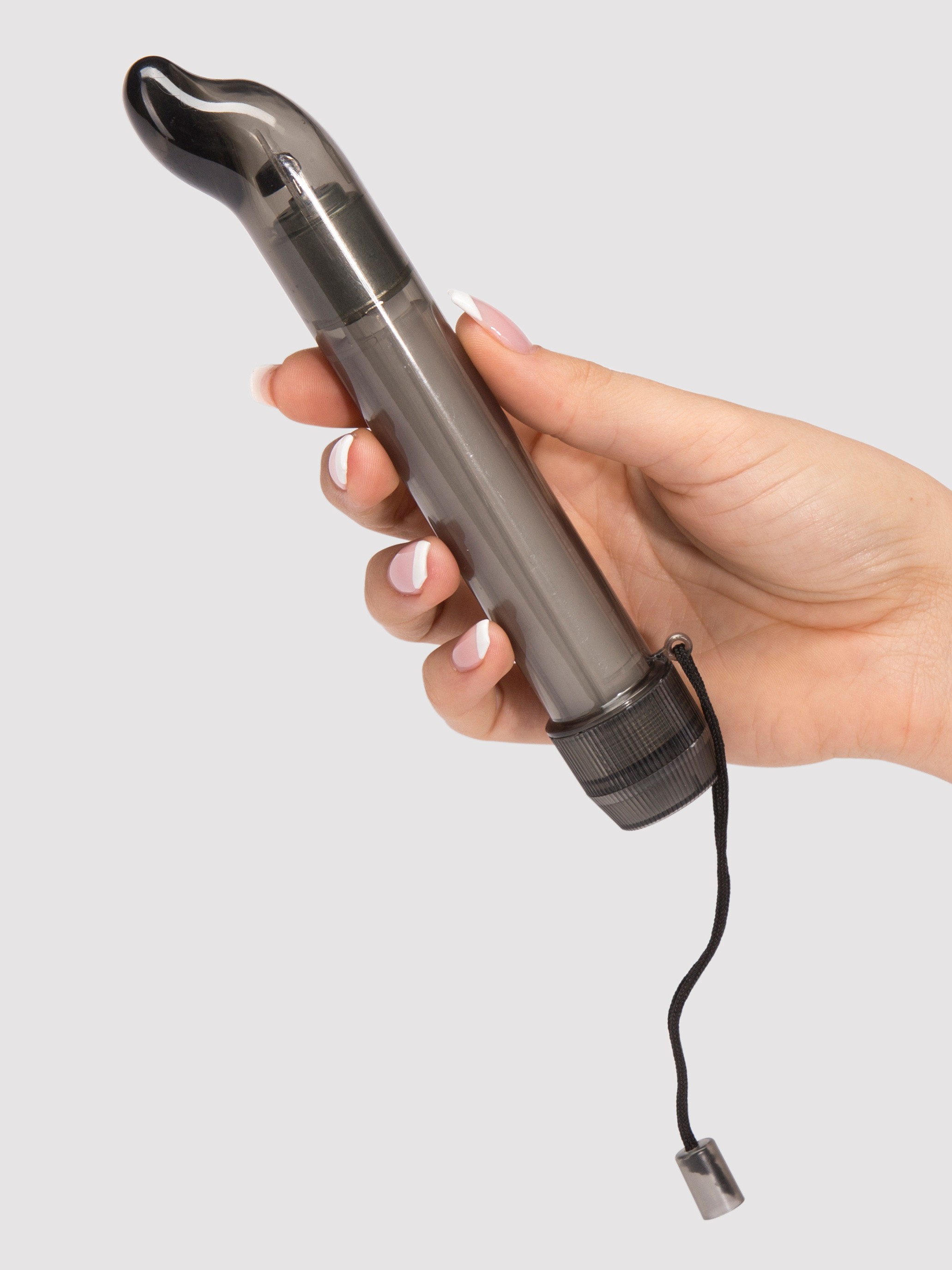 Dr Joel Kaplan 6.5 Inch Vibrating Prostate Massager, Black, hi-res