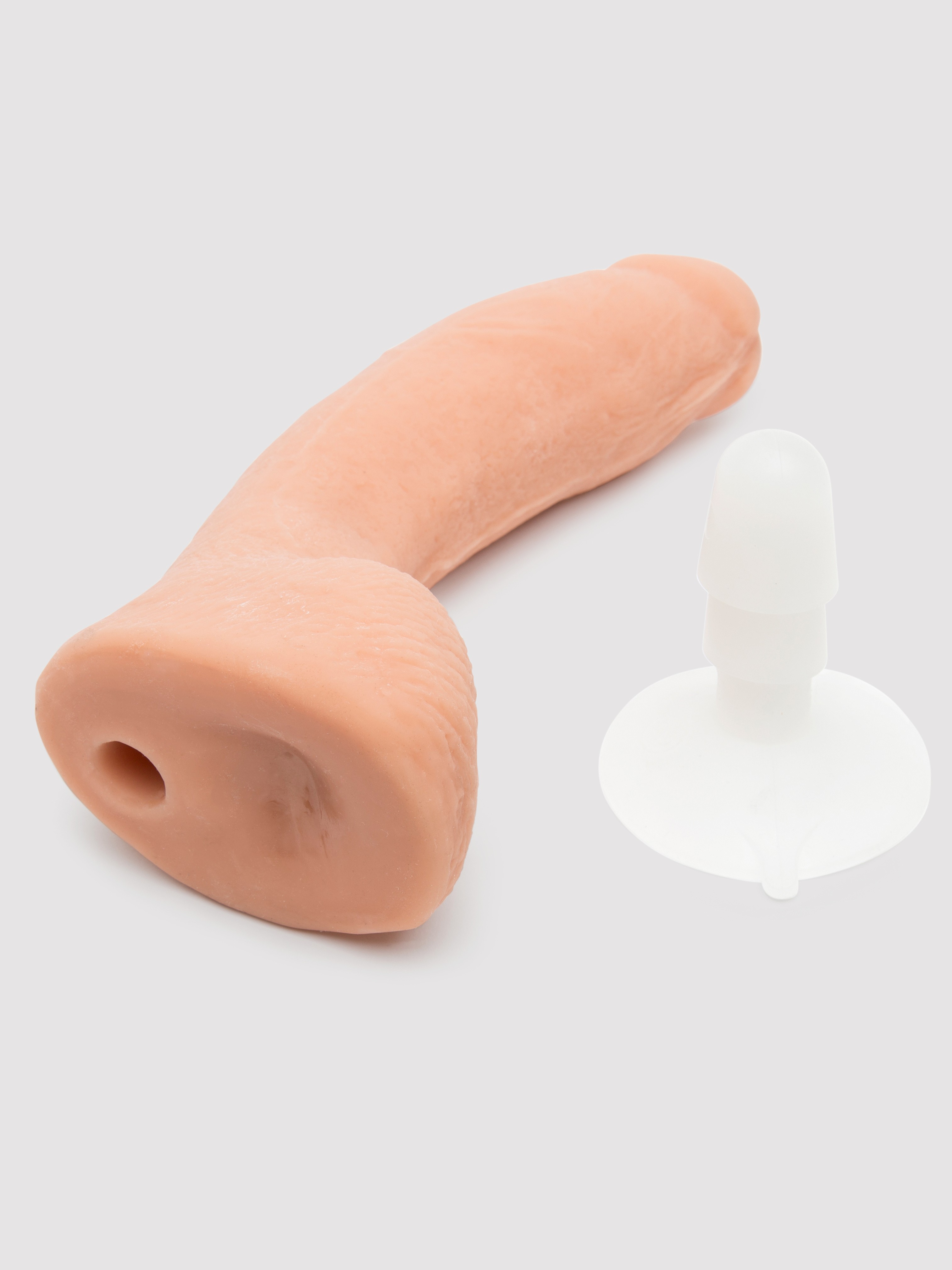 Doc Johnson Jeff Stryker Realistic Vac-U-Lock Dildo 9 Inch, Flesh Pink, hi-res
