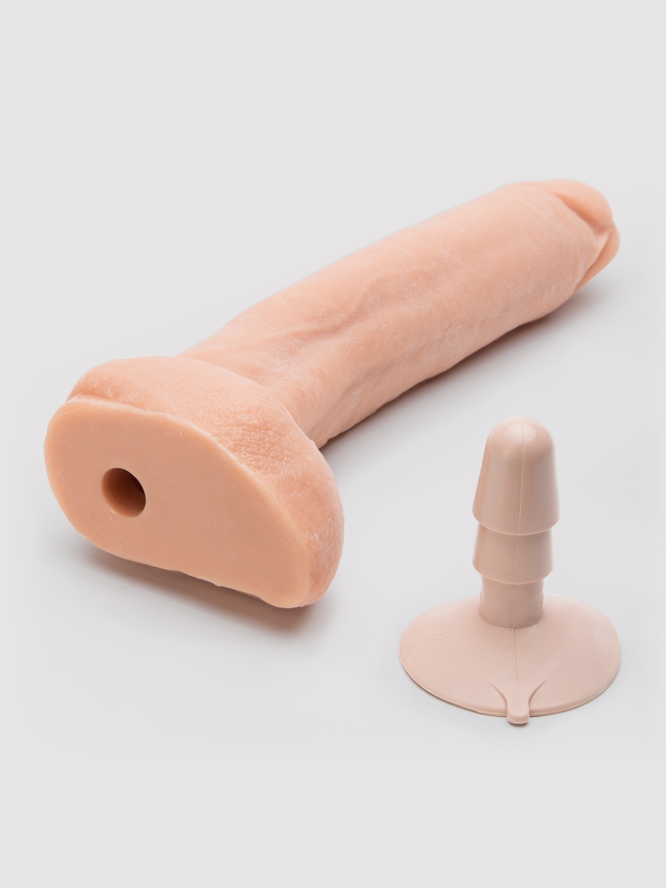 Doc Johnson Kevin Dean Realistic Vac-U-Lock Dildo 12 Inch, Flesh Pink, hi-res
