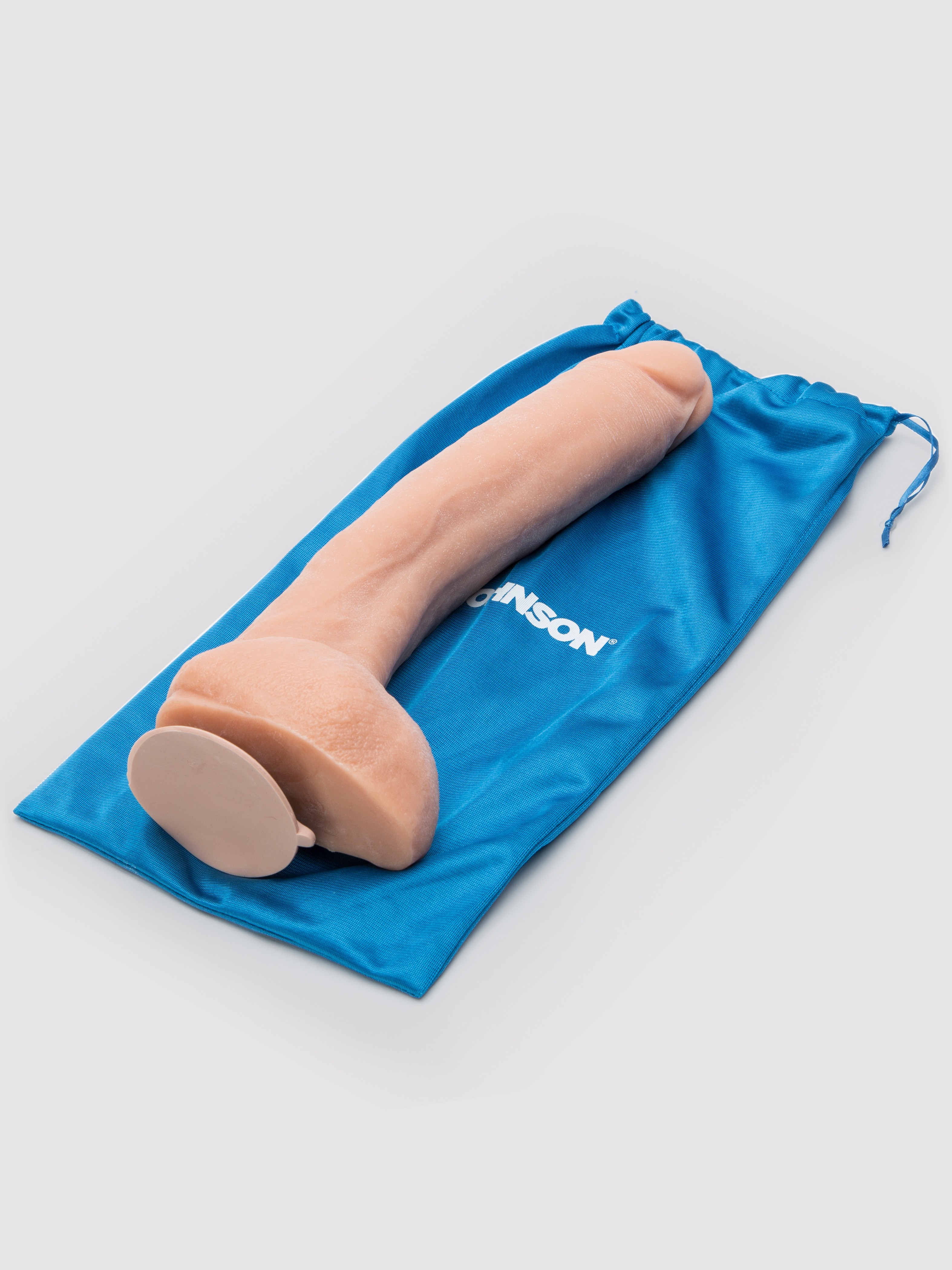 Doc Johnson Kevin Dean Realistic Vac-U-Lock Dildo 12 Inch, Flesh Pink, hi-res