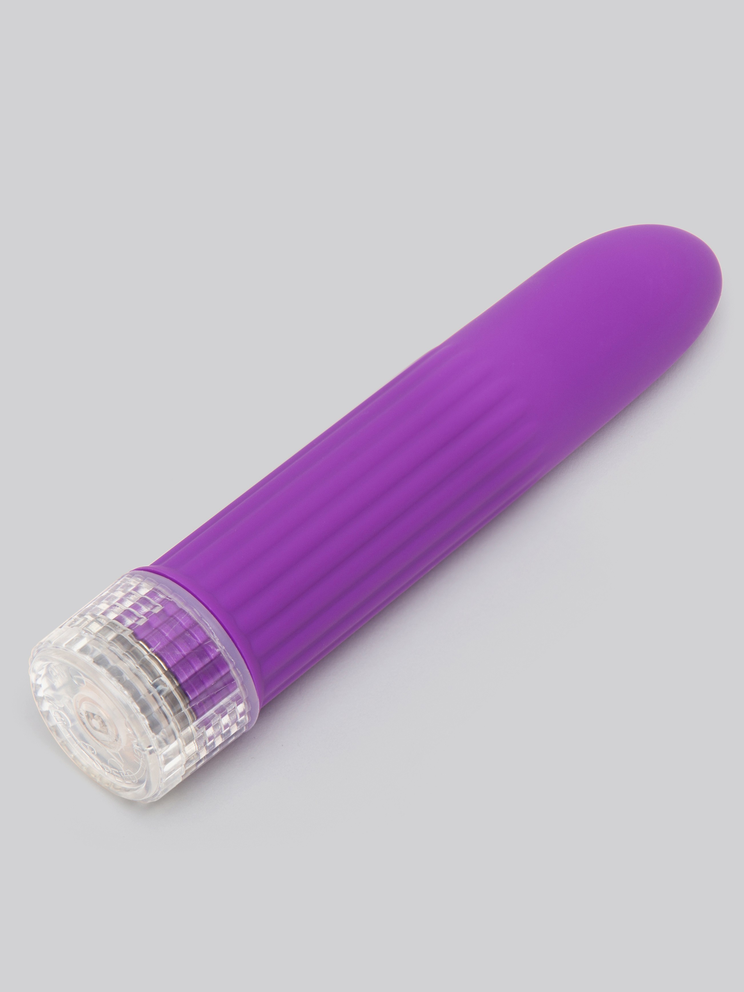Mystim Ribbed Ball Dildo, Silver, hi-res