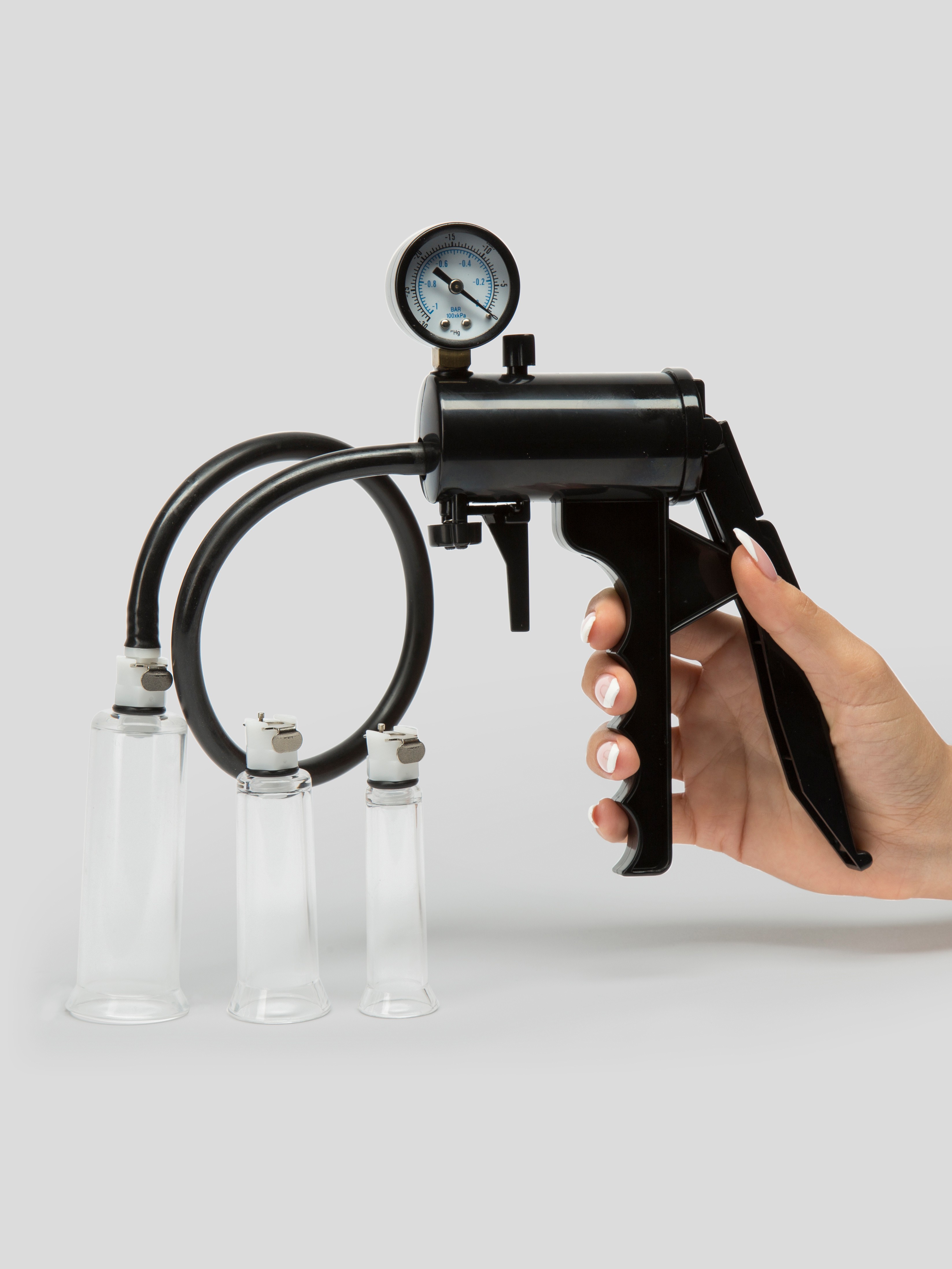 Size Matters Magnum Clitoris Pump Excitement System, Clear, hi-res