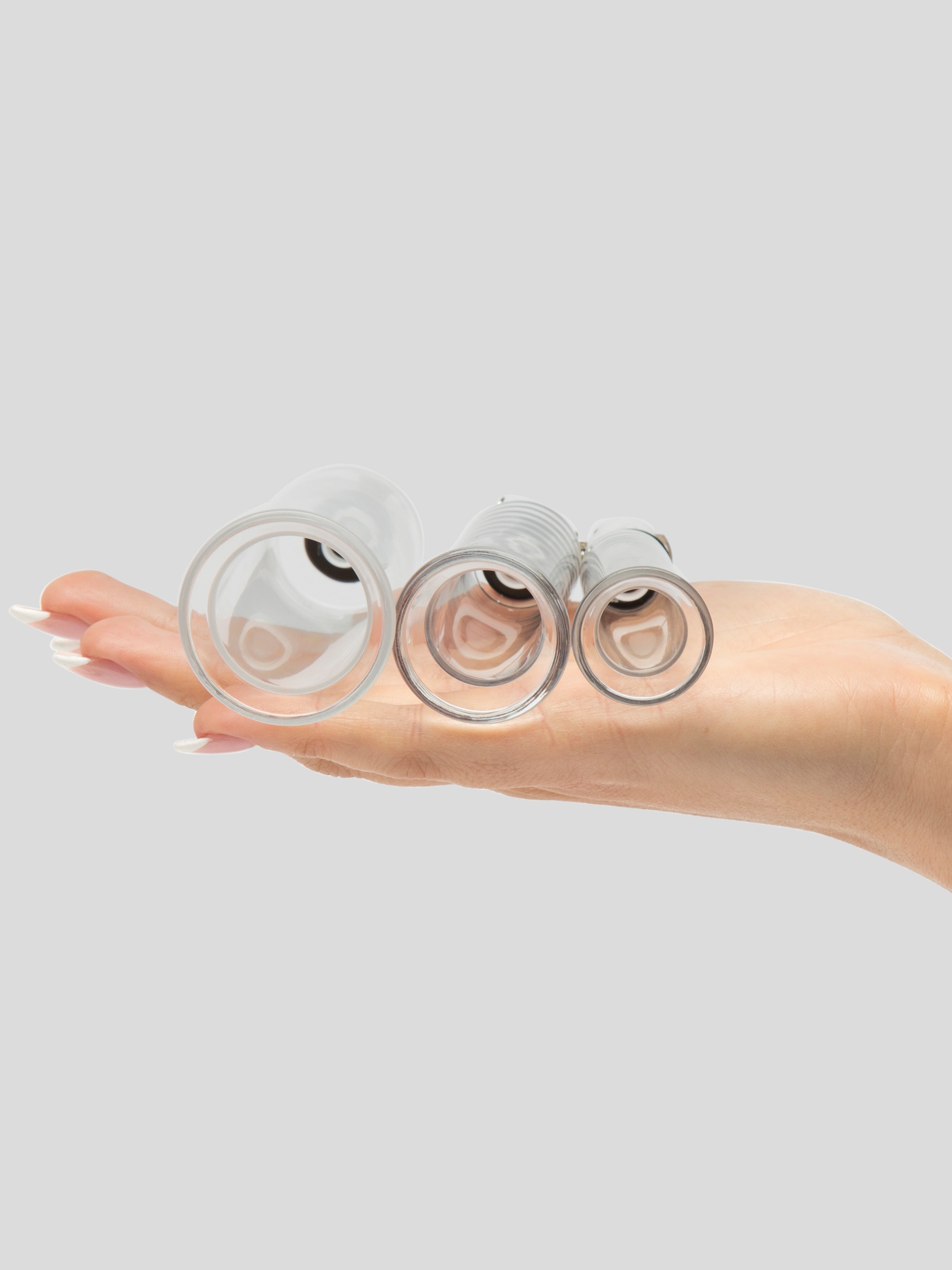 Size Matters Magnum Clitoris Pump Excitement System, Clear, hi-res