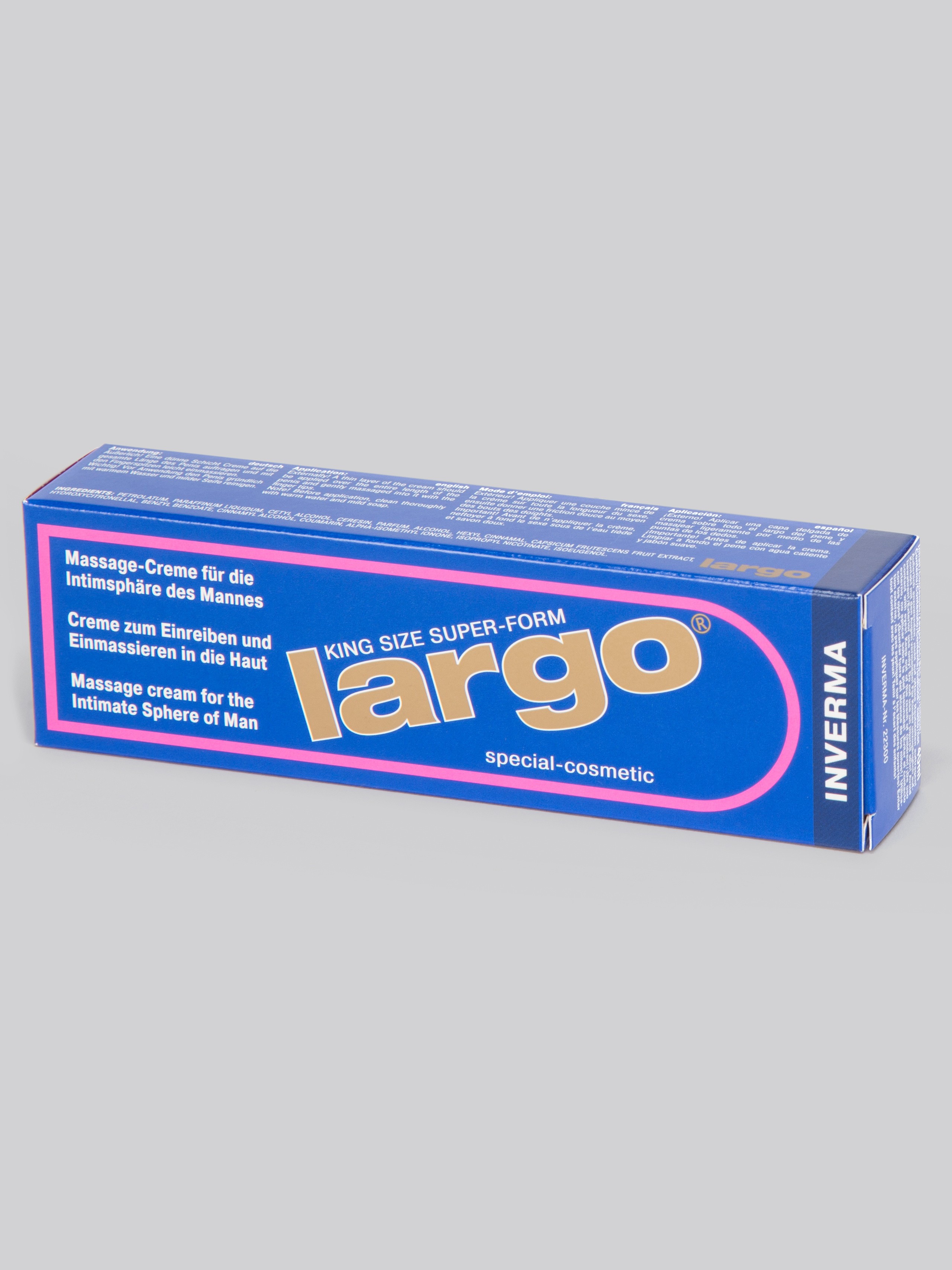 King Size Largo Penis Enlargement Cream 40ml, , hi-res