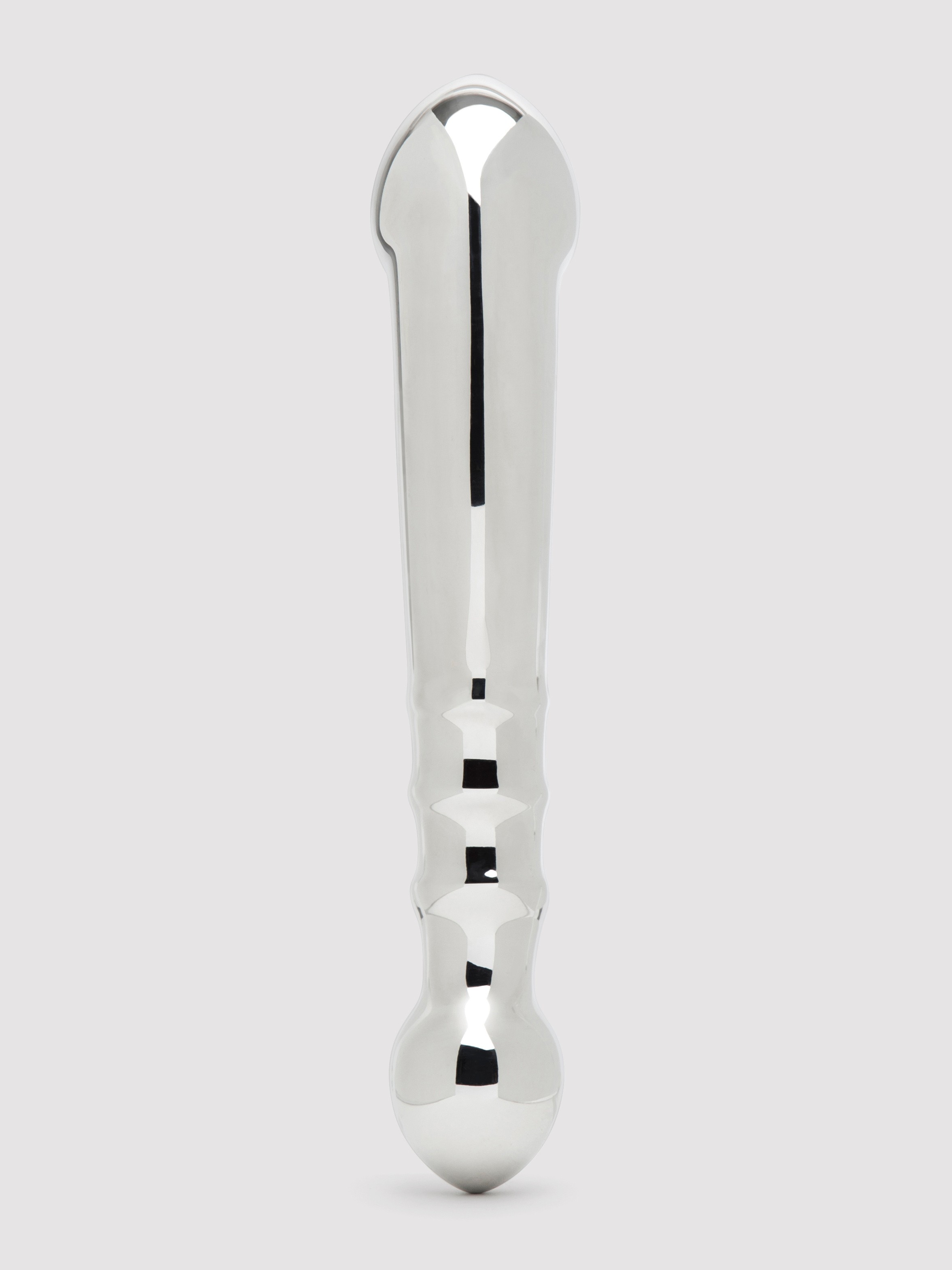 njoy Eleven Extra Large Stainless Steel Dildo, Silver, hi-res