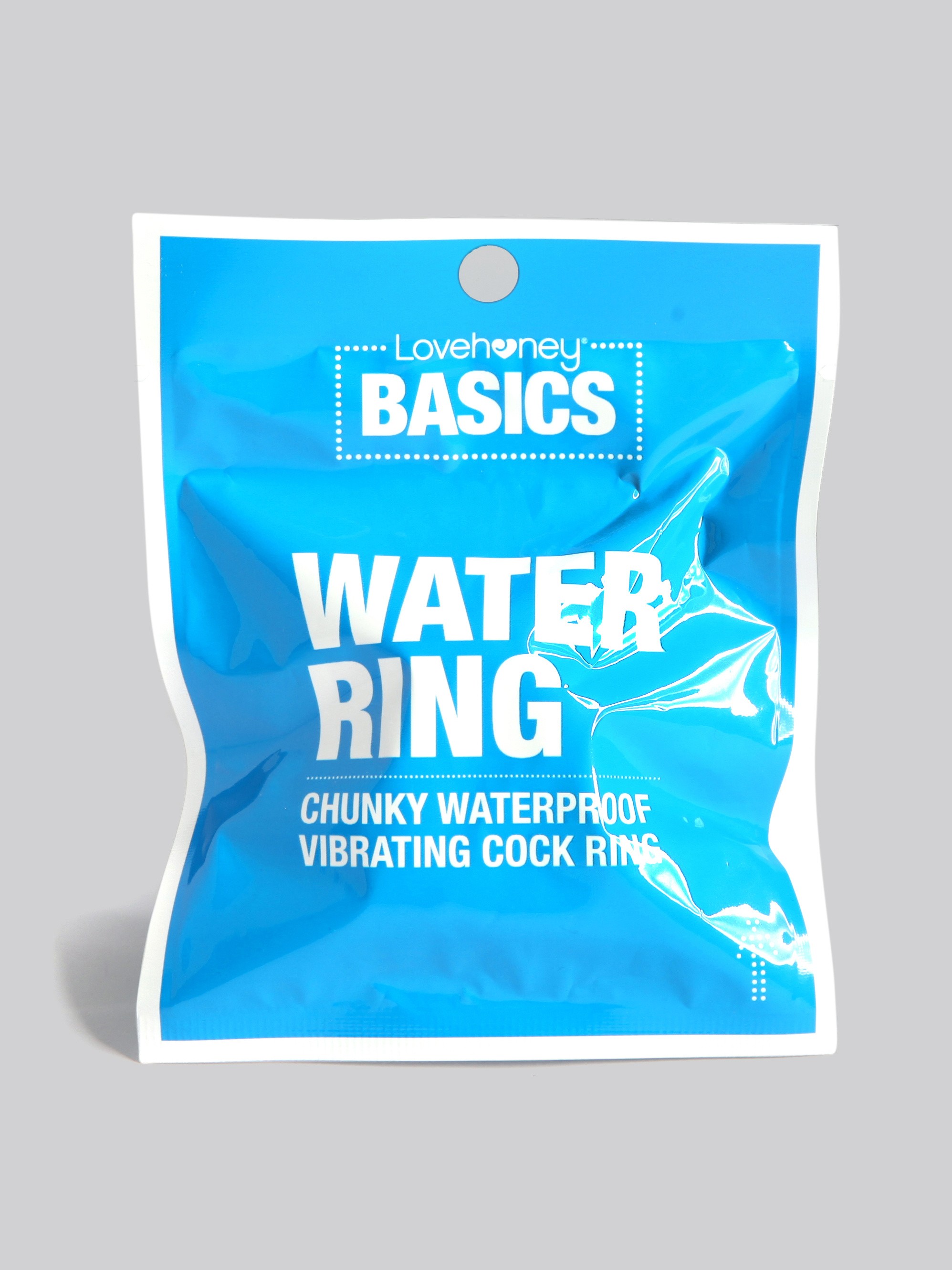 BASICS Vibrating Waterproof Cock Ring, Purple, hi-res