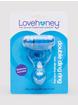 Lovehoney Double Ding Ding Vibrating Cock Ring, Blue, hi-res