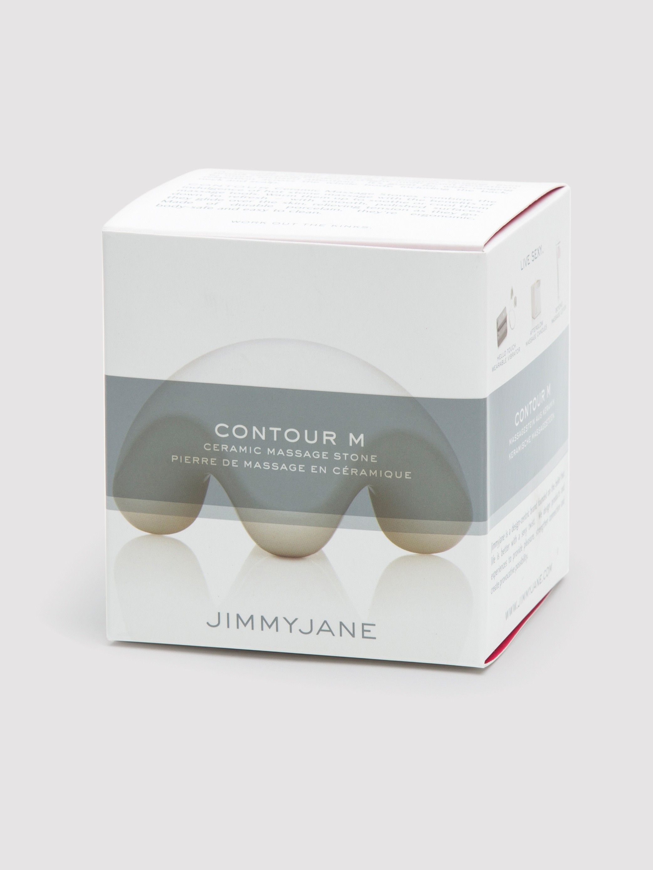 Jimmyjane Contour M Massager Stone, , hi-res