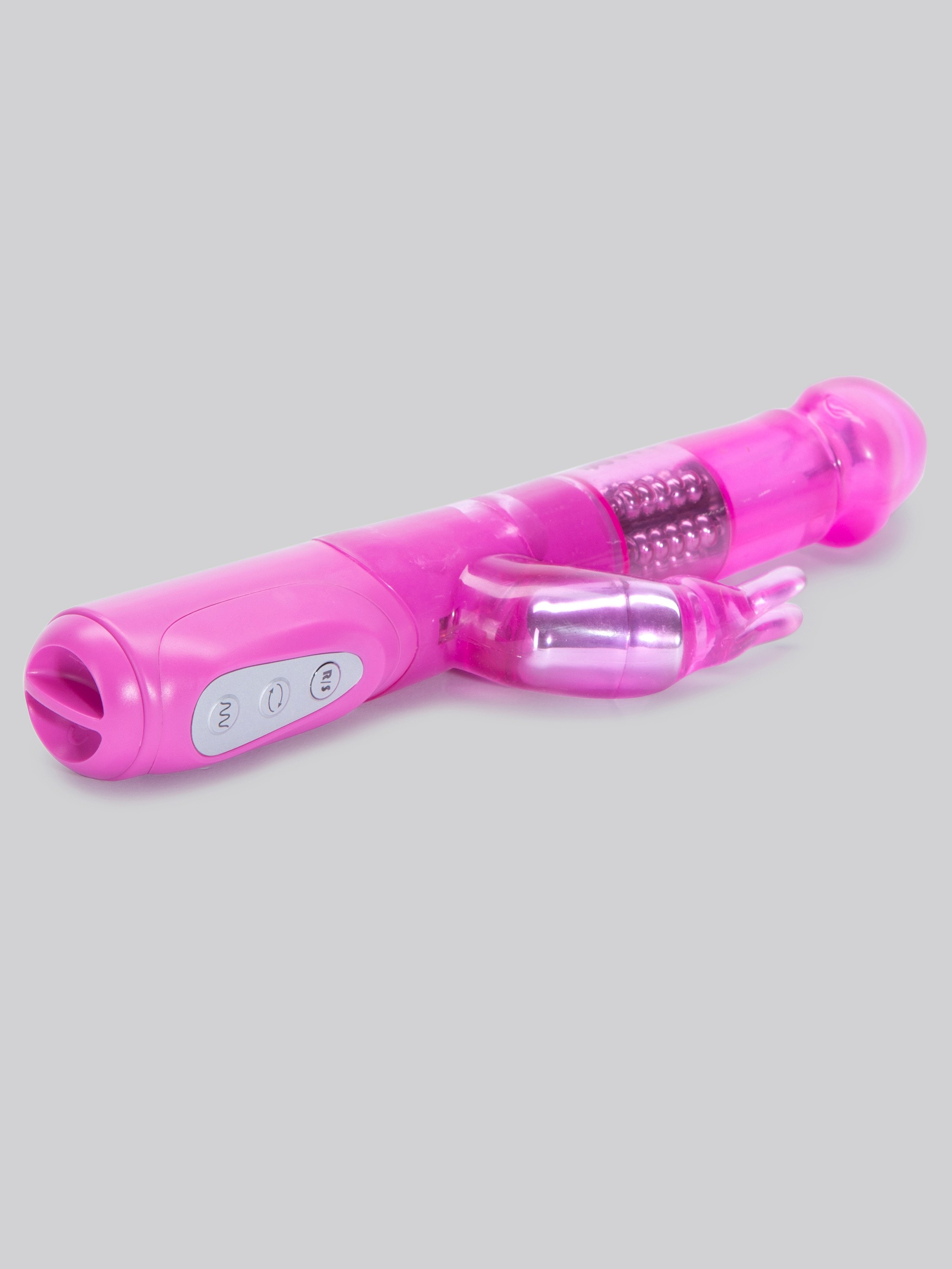Lovehoney Jessica Rabbit 10 Function Slimline Rabbit Vibrator, Pink, hi-res