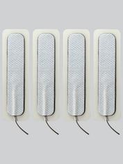 Longues électrodes unipolaires (boîte de 4), ElectraStim, Blanc, hi-res