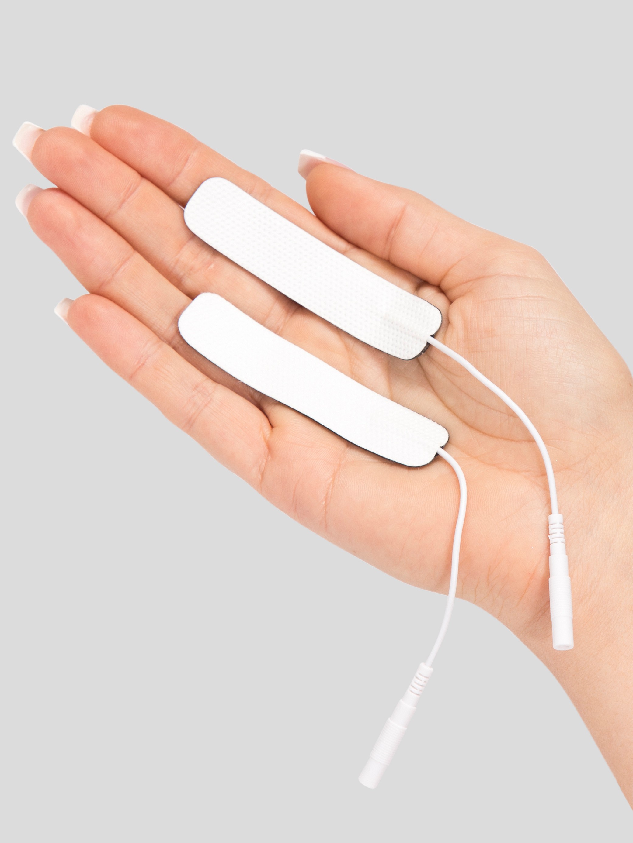 ElectraStim Uni-Polar Long ElectraPads (4 pack), White, hi-res