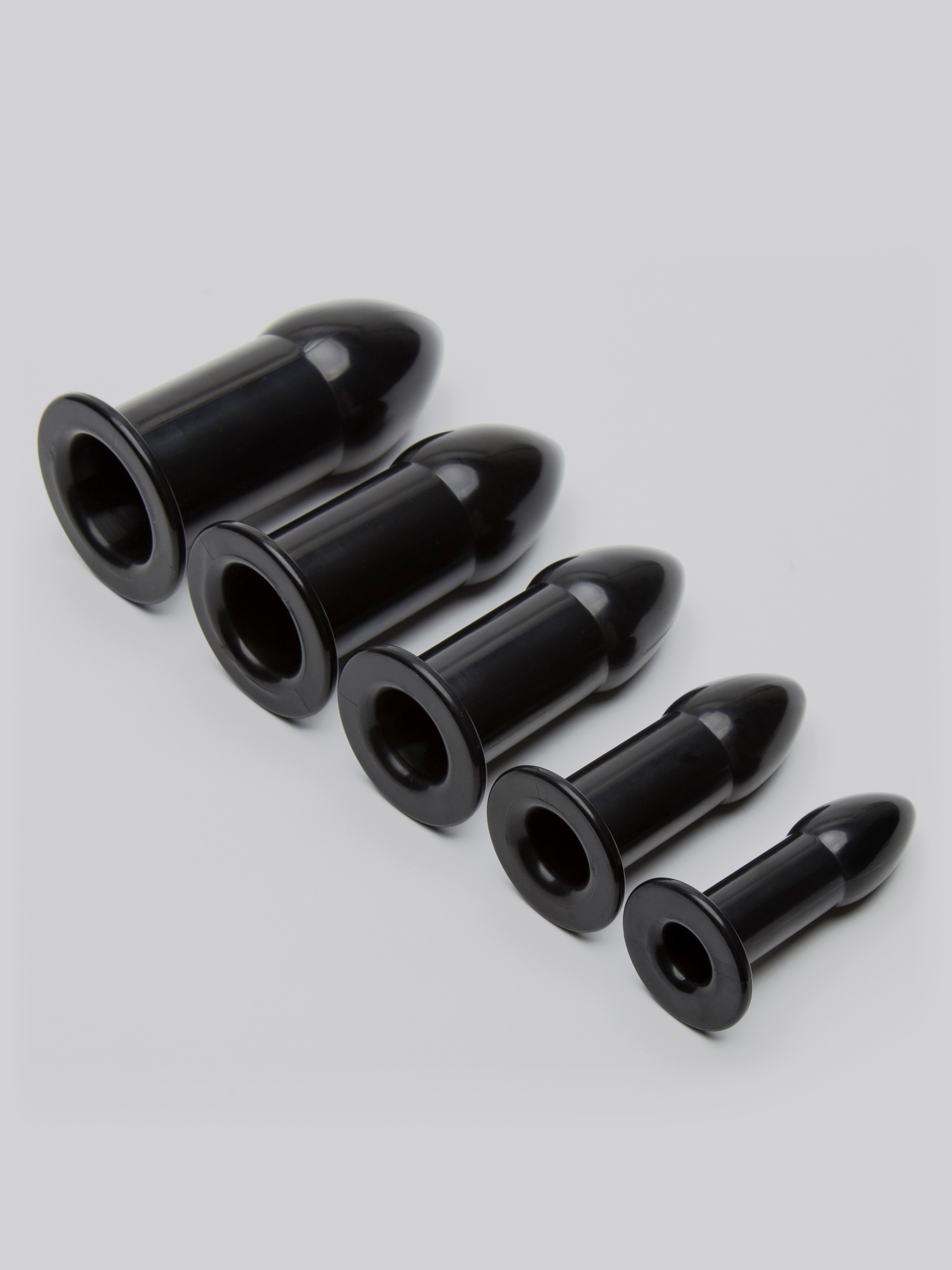 Size Matters Magnum Ease-In Anal Dilator Kit, Black, hi-res