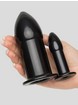 Size Matters Magnum Ease-In Anal Dilator Kit, Black, hi-res