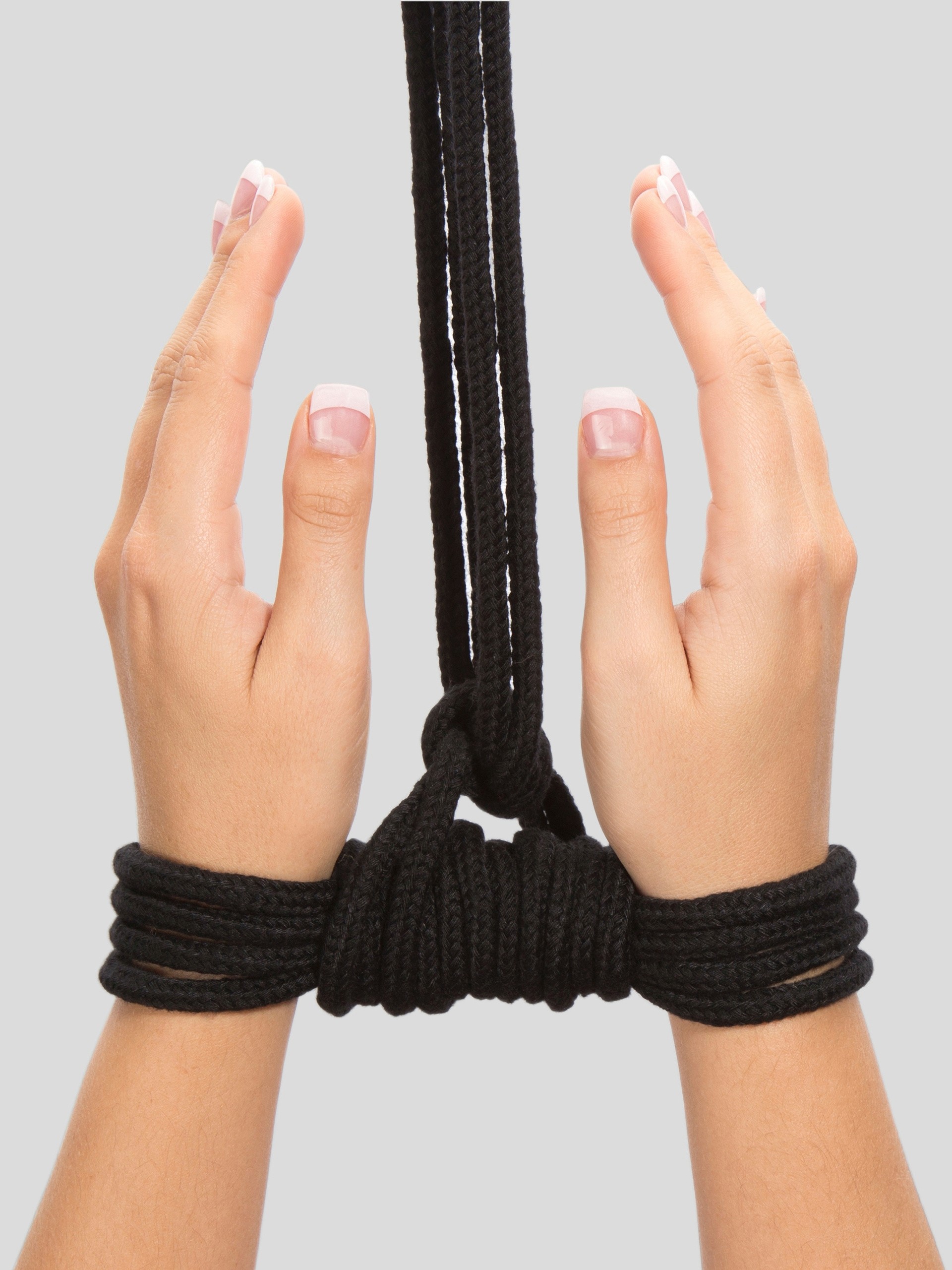 Bondage Boutique Soft Bondage Rope 10 Metre, Black, hi-res