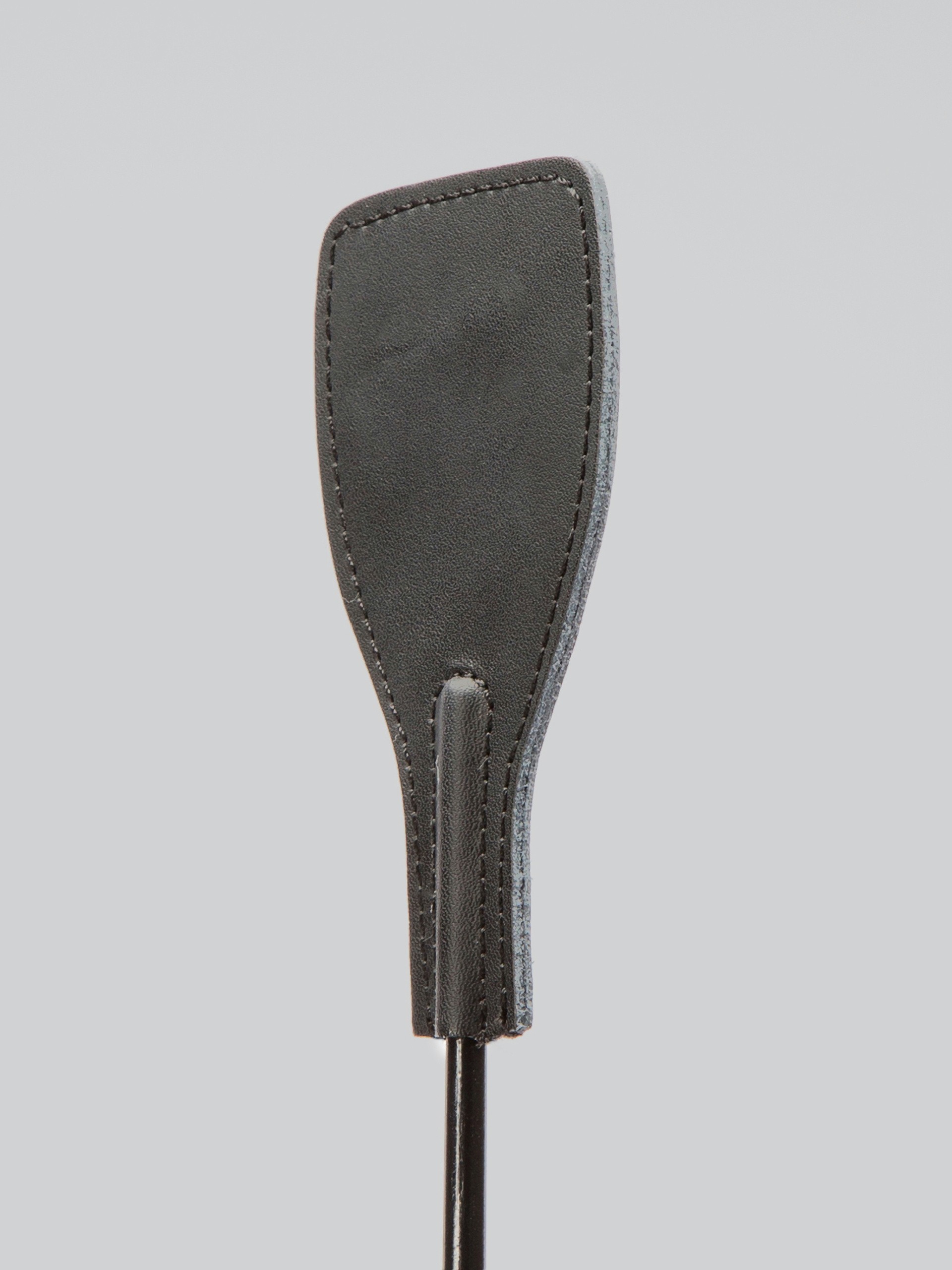 Bondage Boutique Wide Leather Riding Crop, Black, hi-res