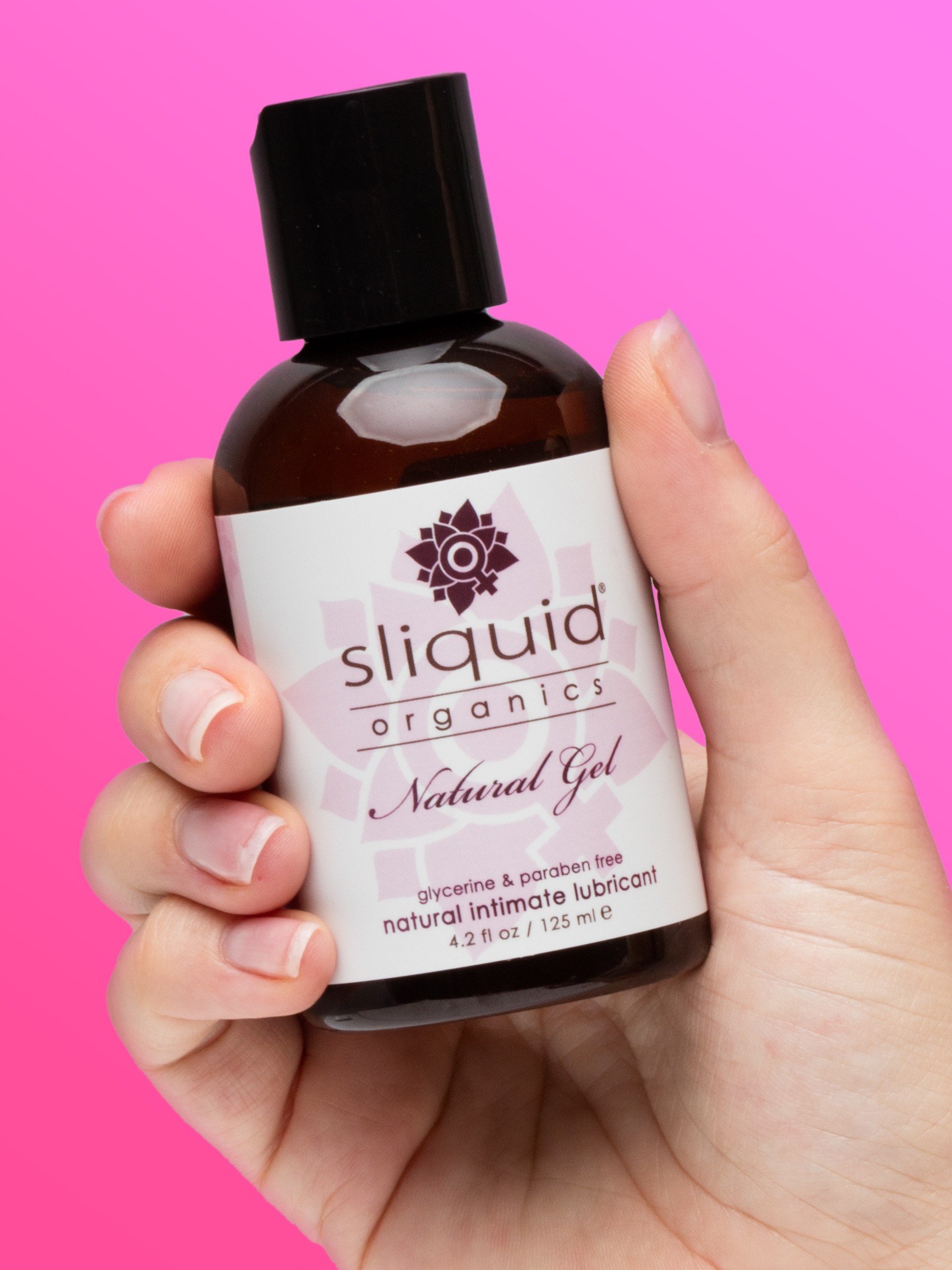 Sliquid Organics Natural Gel Lubricant 125ml, , hi-res