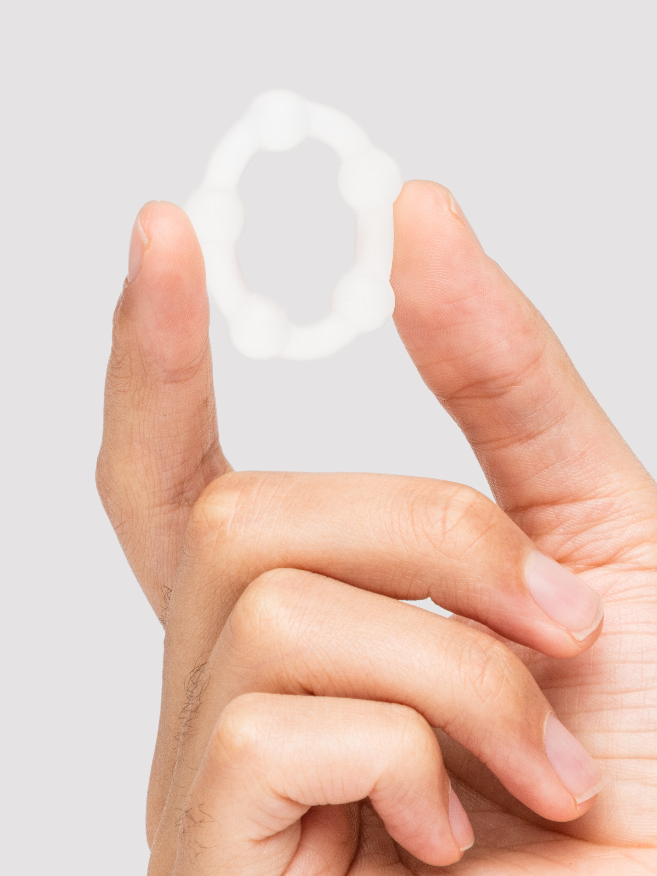 BASICS Triple Cock Ring Set (3 Pack), Clear, hi-res