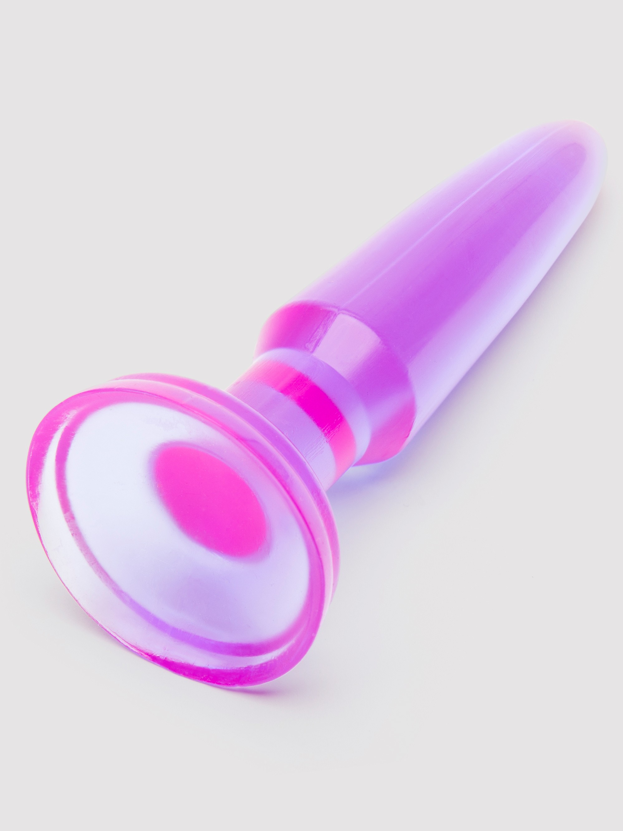 BASICS Slimline Butt Plug, Purple, hi-res