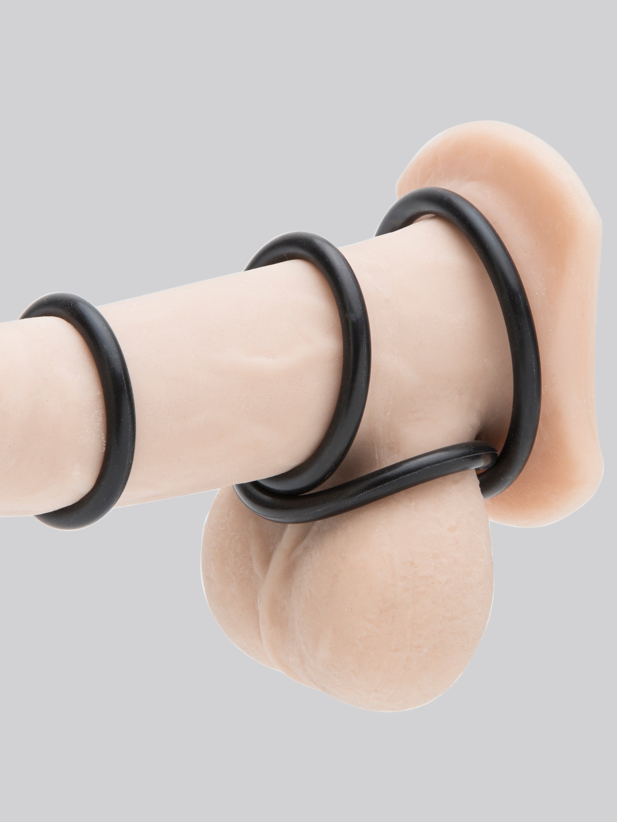 Sportsheets O-Ring Set (4 Pack), Black, hi-res