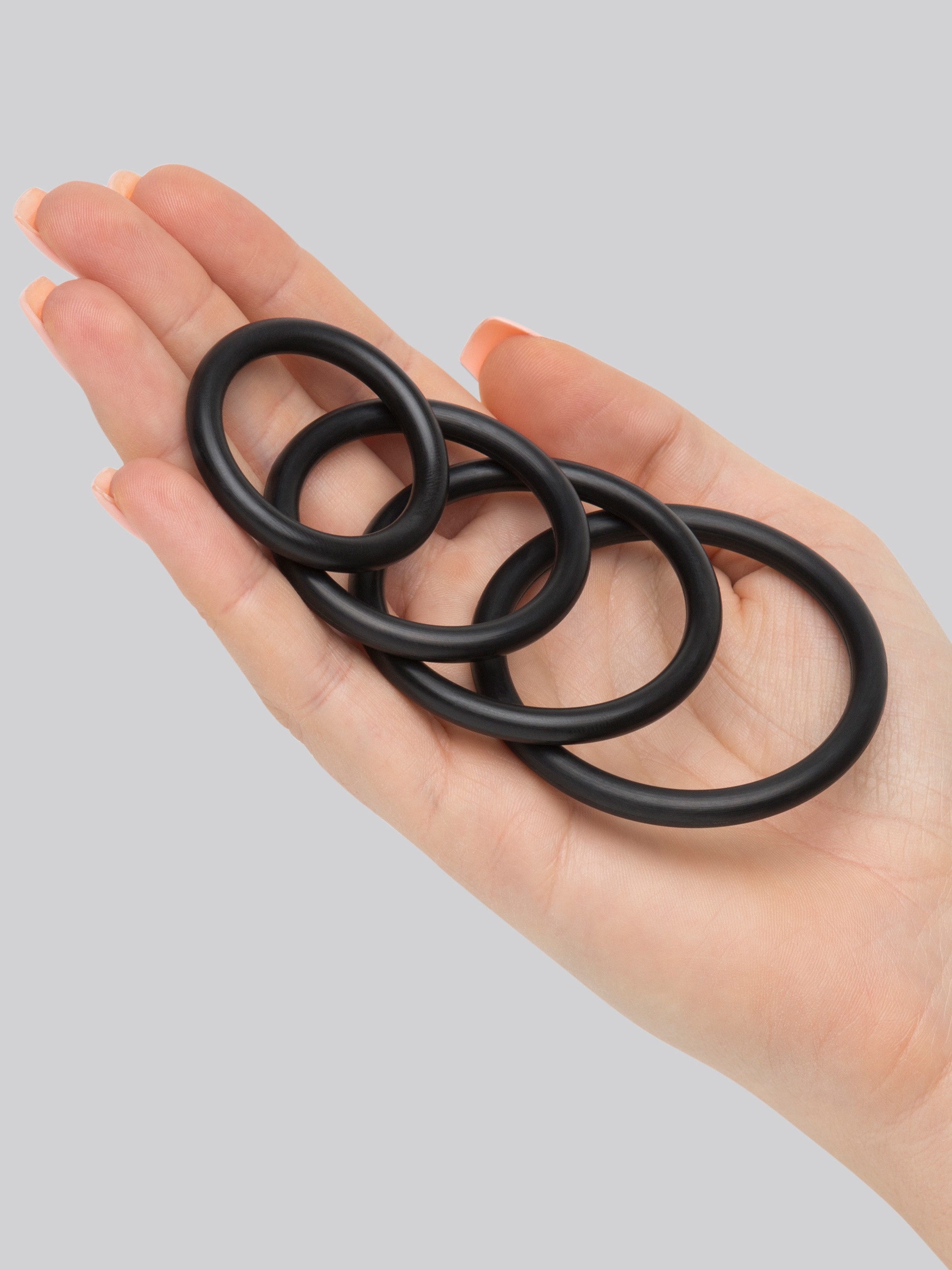 Sportsheets O-Ring Set (4 Pack), Black, hi-res