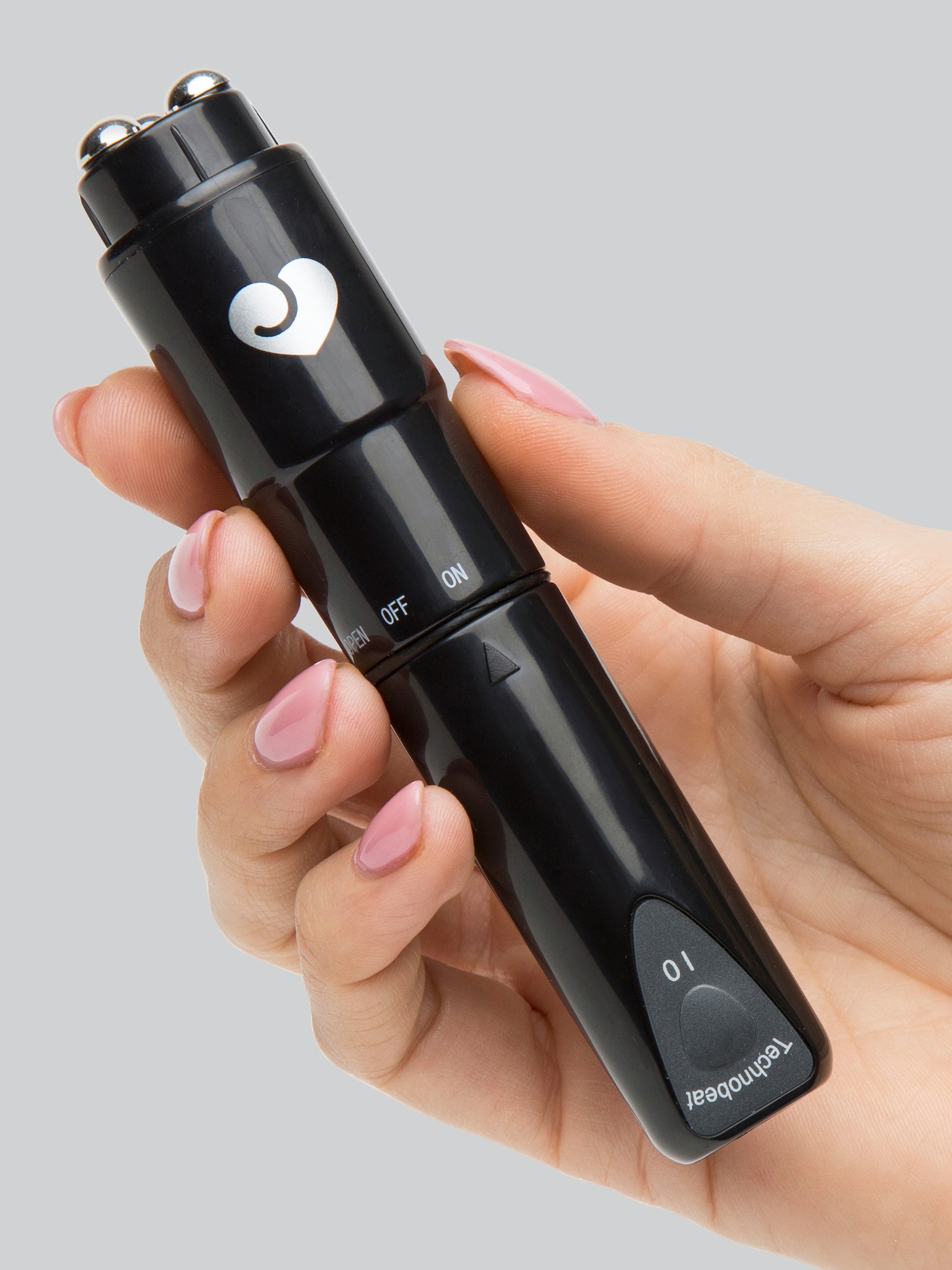 Lovehoney Erotic Rocket 10 Function Clitoral Vibrator, Black, hi-res