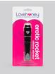 Lovehoney Erotic Rocket 10 Function Clitoral Vibrator, Black, hi-res