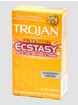 Trojan Ultra Ribbed Ecstasy Latex Condoms (10 Count), , hi-res