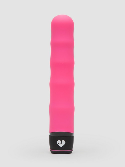 Vibromasseur en plastique classique rose silencieux