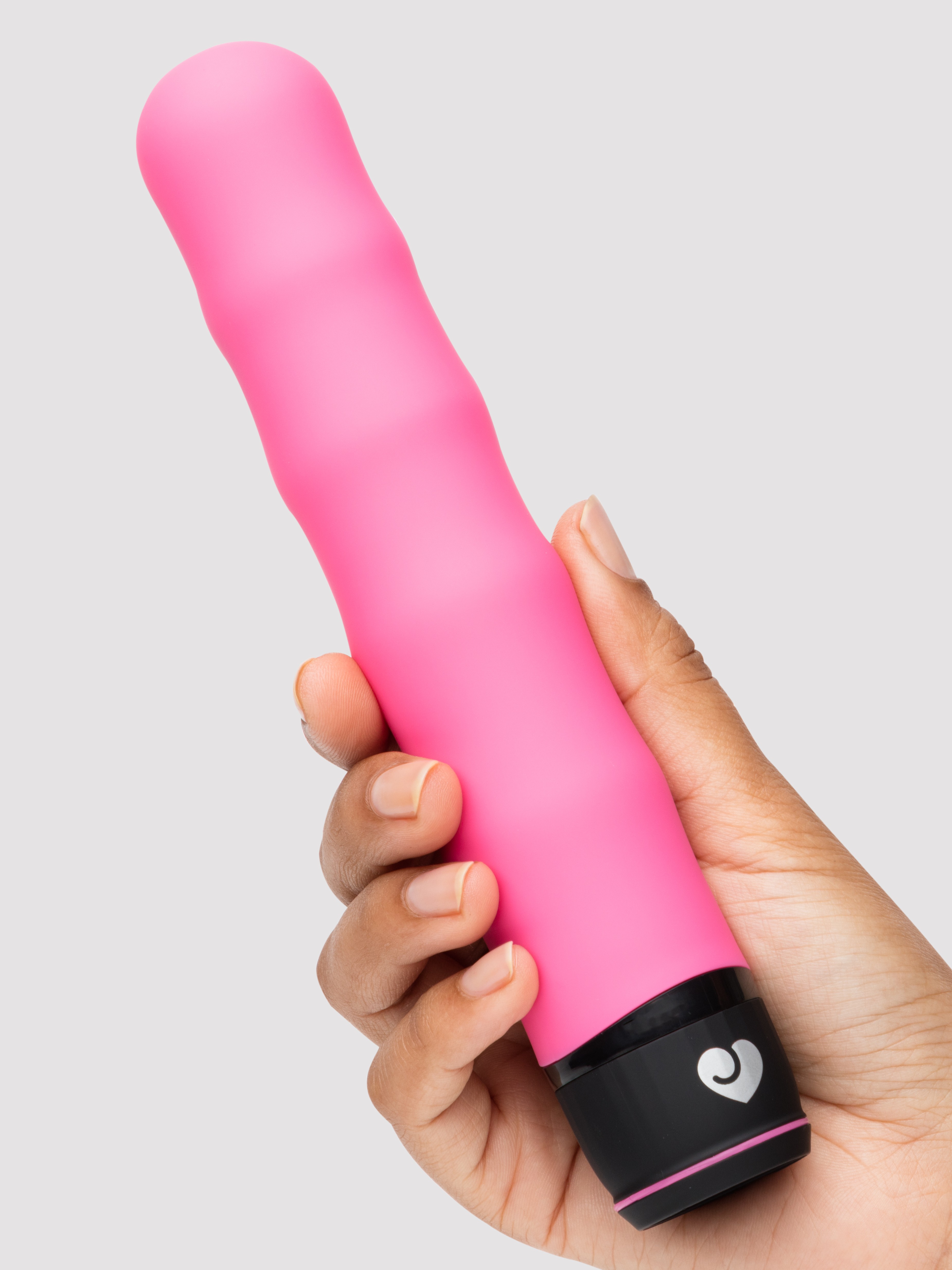 Lovehoney Silencer Whisper Quiet Classic Vibrator 7 Inch, Pink, hi-res