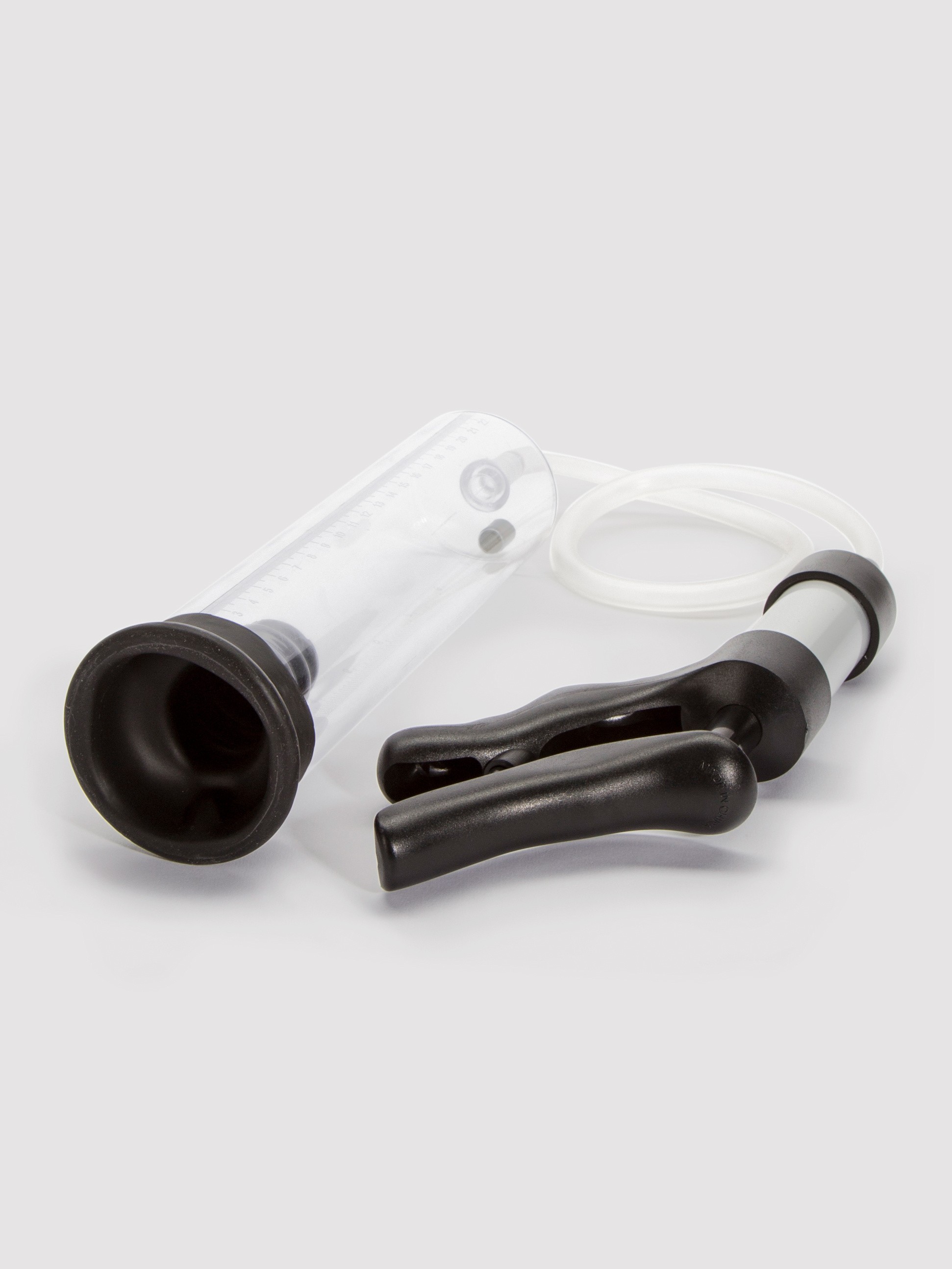 Quick Draw Trigger Controlled Penis Pump, Clear, hi-res