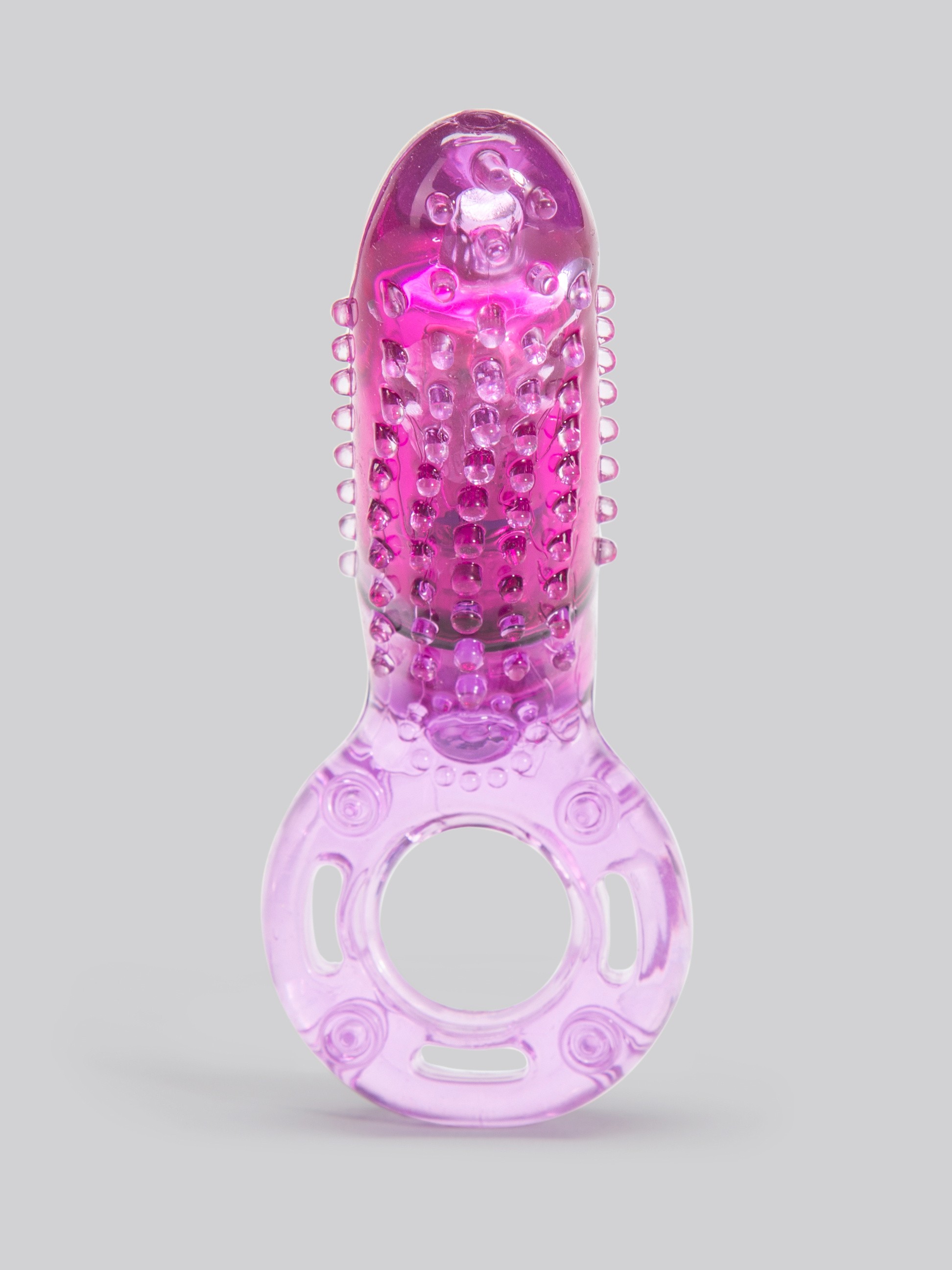 Screaming O OYeah Blue Vibrating Vertical Cock Ring, Purple, hi-res