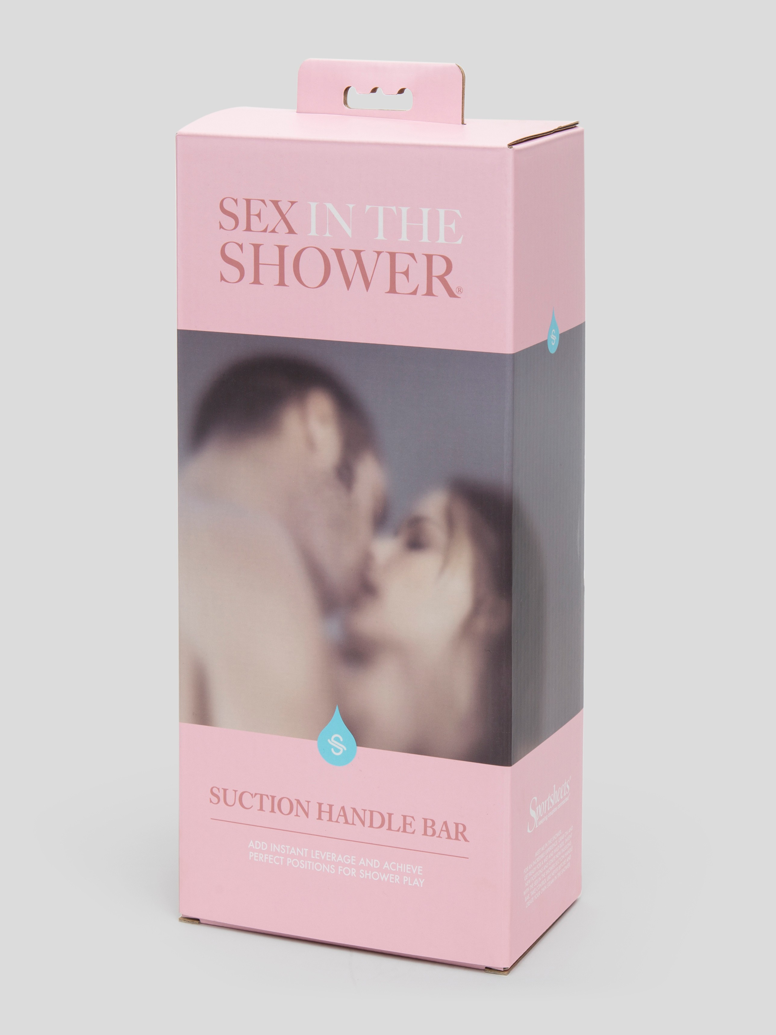 Sex in the Shower Dual Locking Suction Handle, White, hi-res
