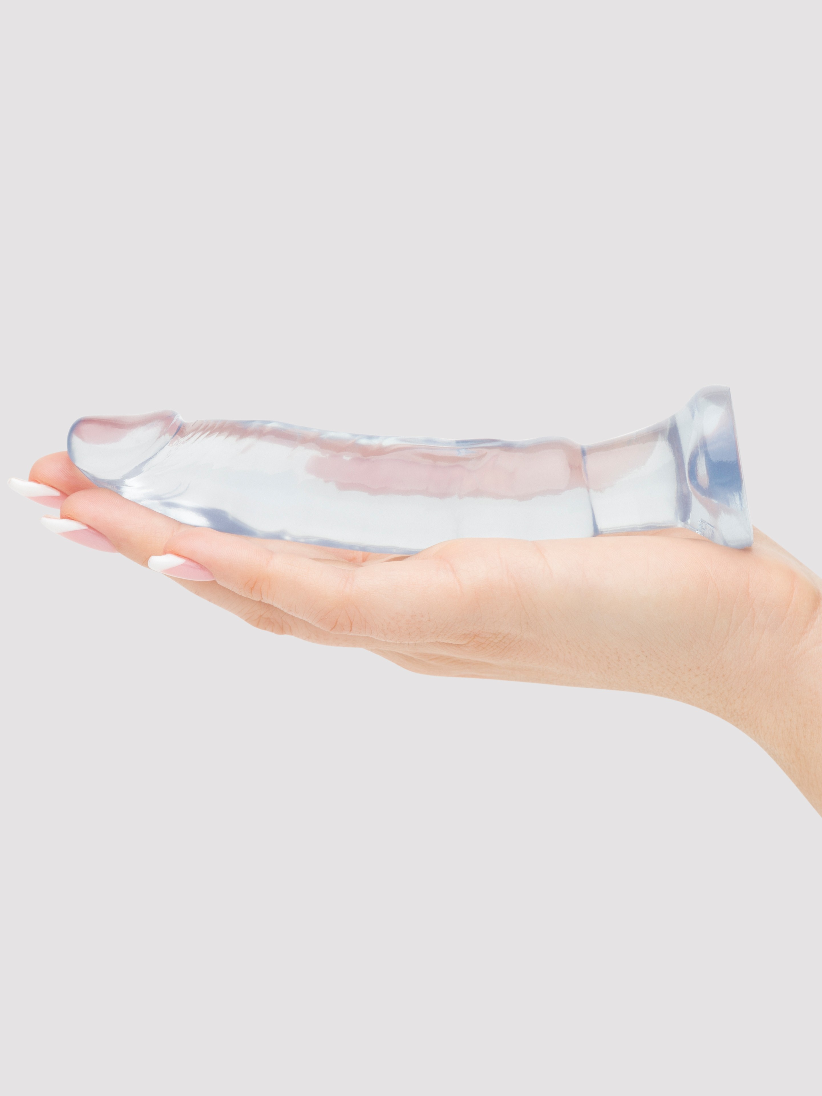 Doc Johnson Crystal Jellies Anal Starter Dildo 6 Inch, Clear, hi-res