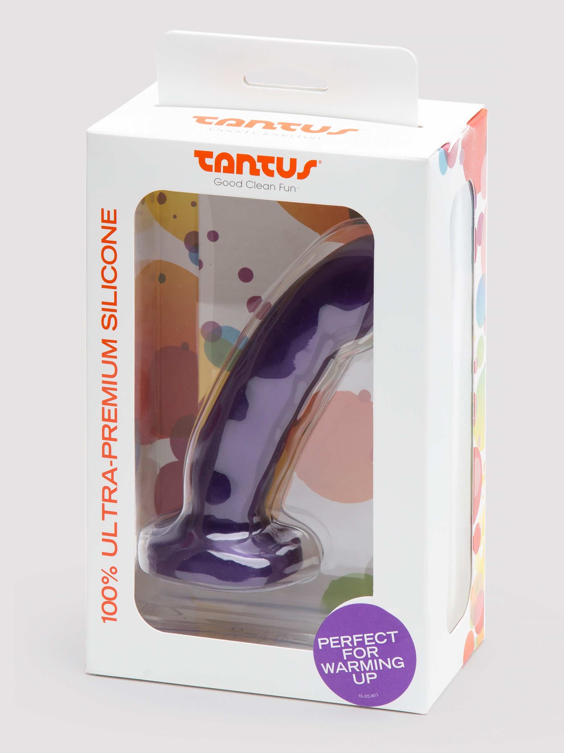 Tantus Acute Premium Silicone Dildo 6 Inch, Purple, hi-res